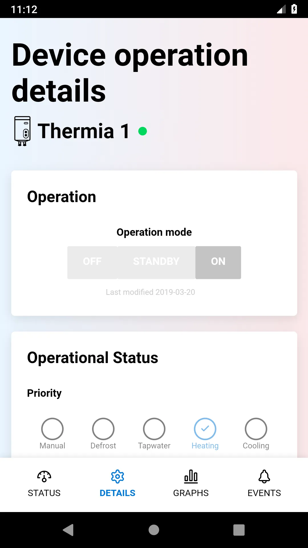 Thermia Online | Indus Appstore | Screenshot