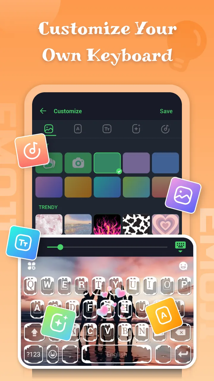 Emoji keyboard - Themes, Fonts | Indus Appstore | Screenshot