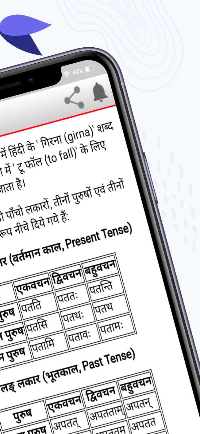 Sanskrit Dhatu Roop | Indus Appstore | Screenshot