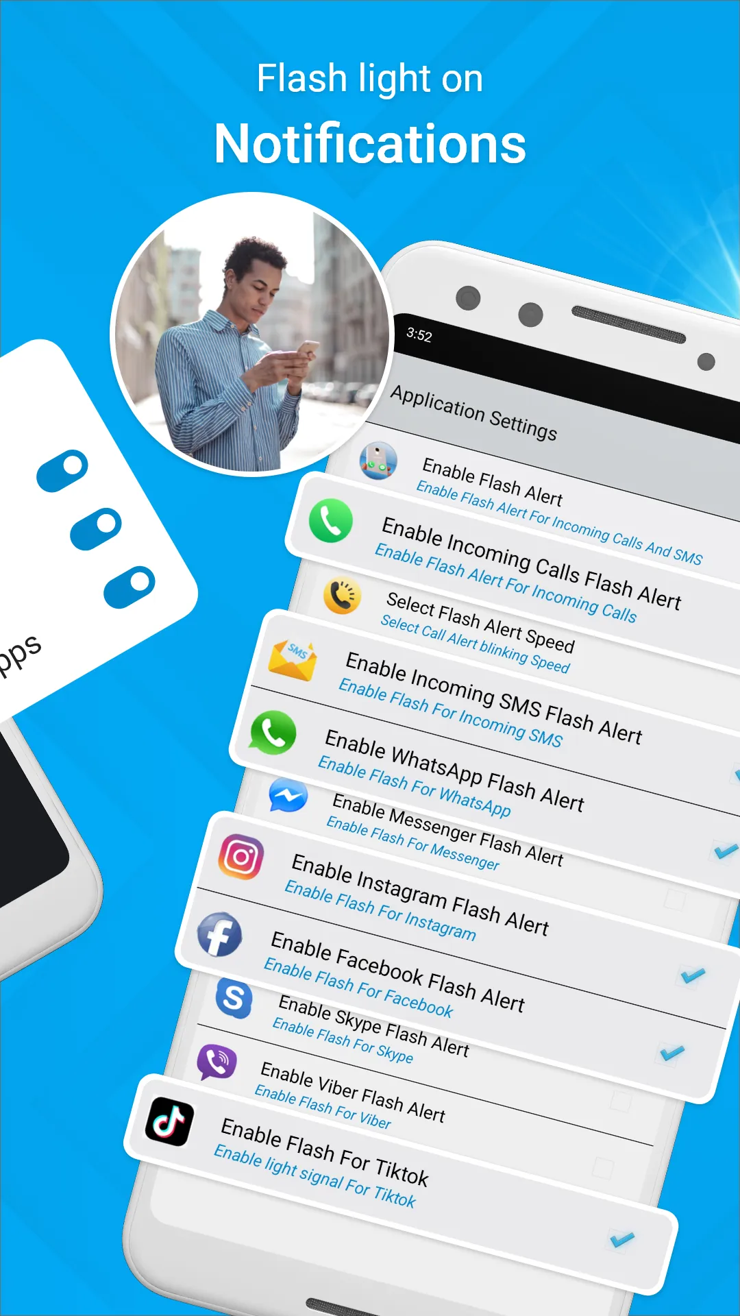 Flash Alert : Call and Sms | Indus Appstore | Screenshot
