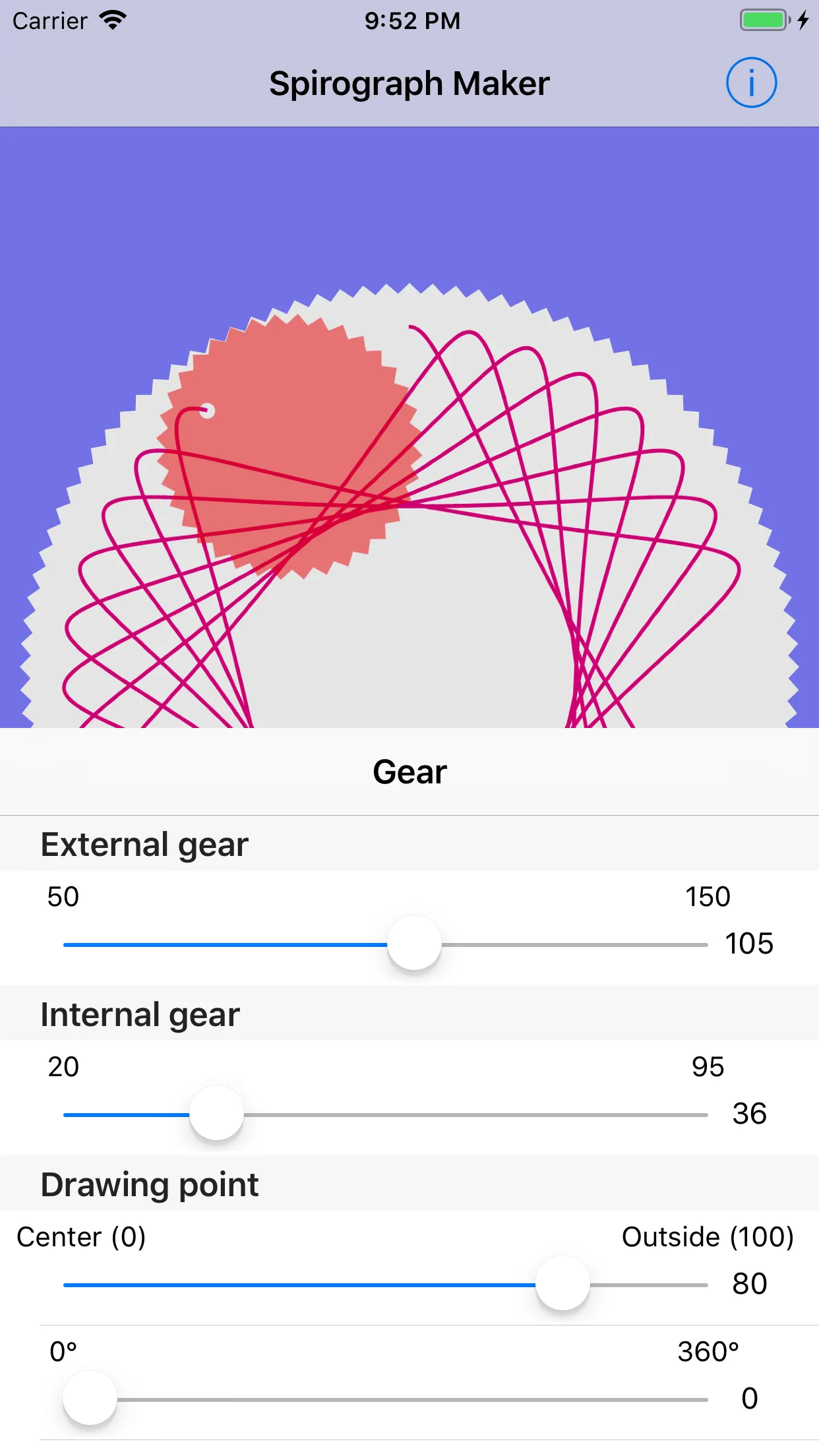 Spirograph Maker | Indus Appstore | Screenshot