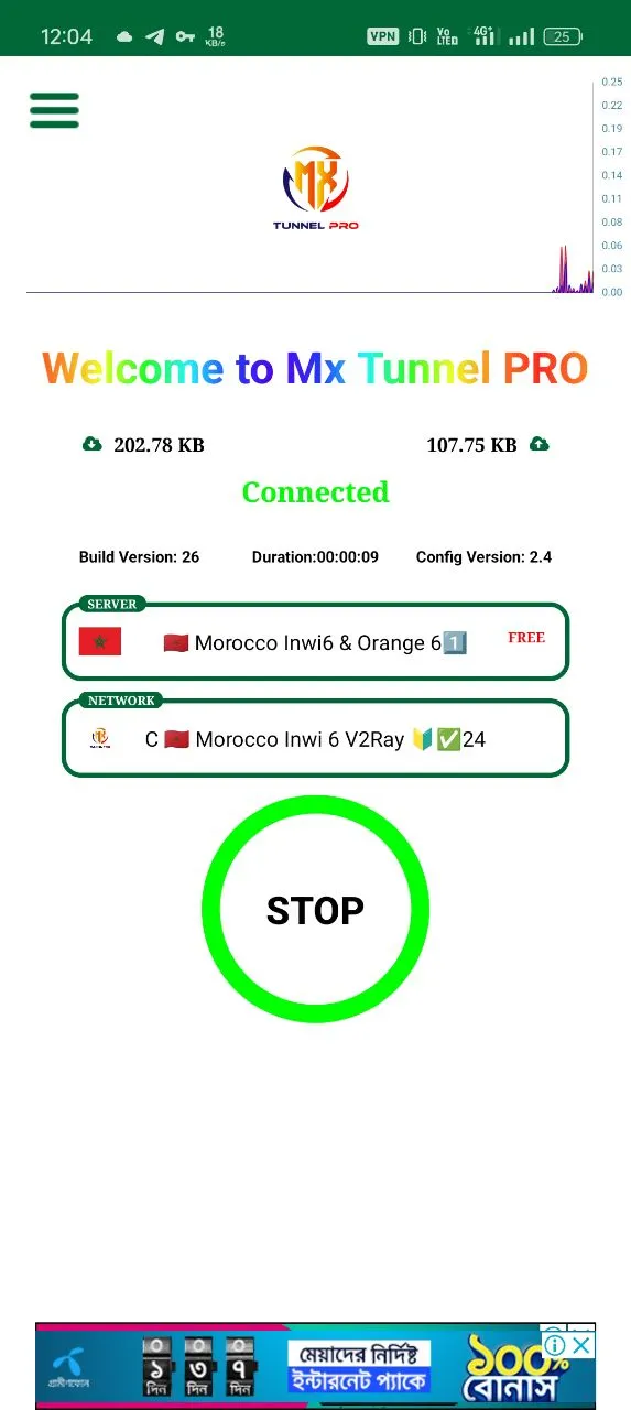 MX Tunnel Pro | Indus Appstore | Screenshot