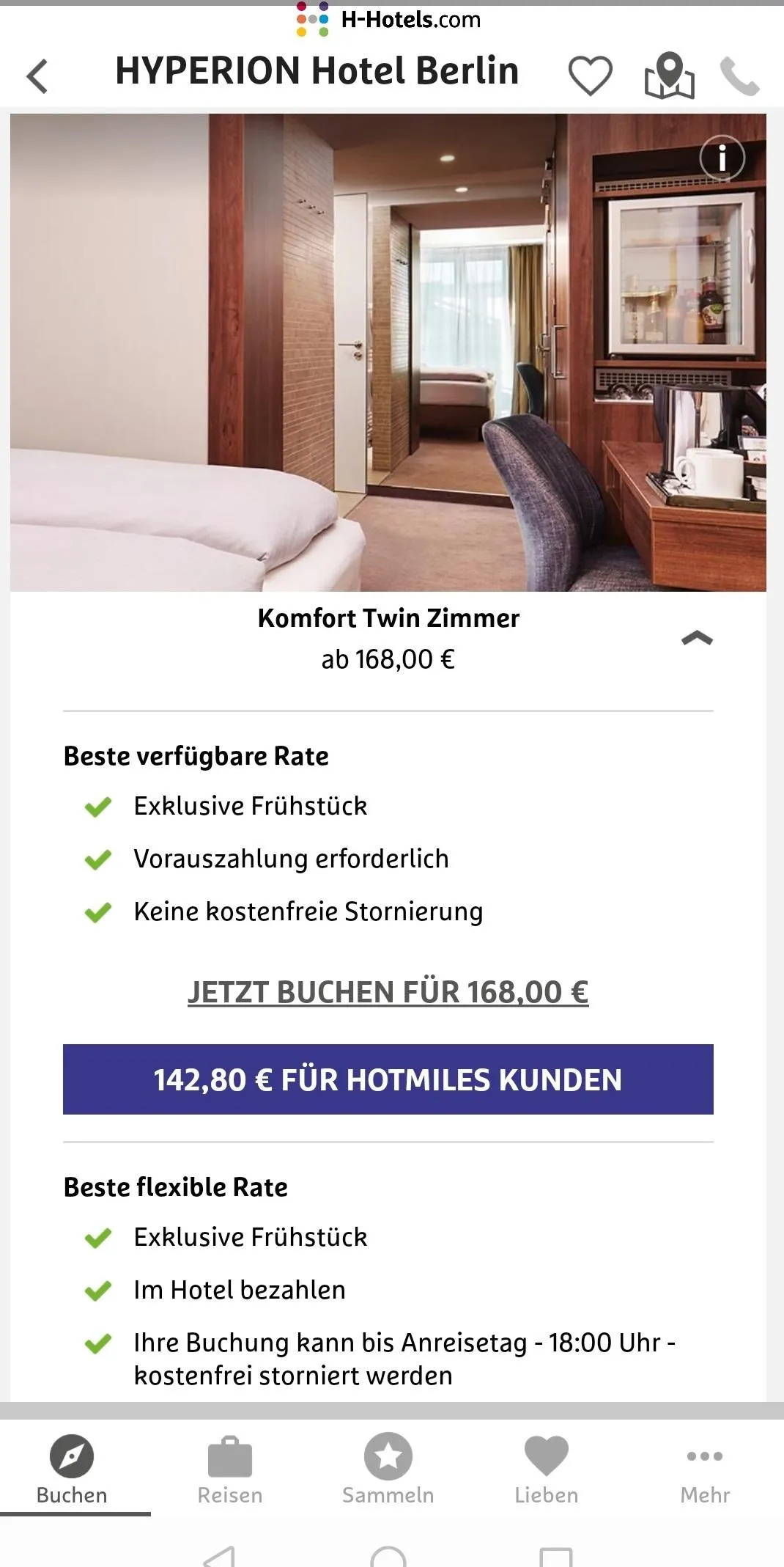 H-Hotels.com | Indus Appstore | Screenshot