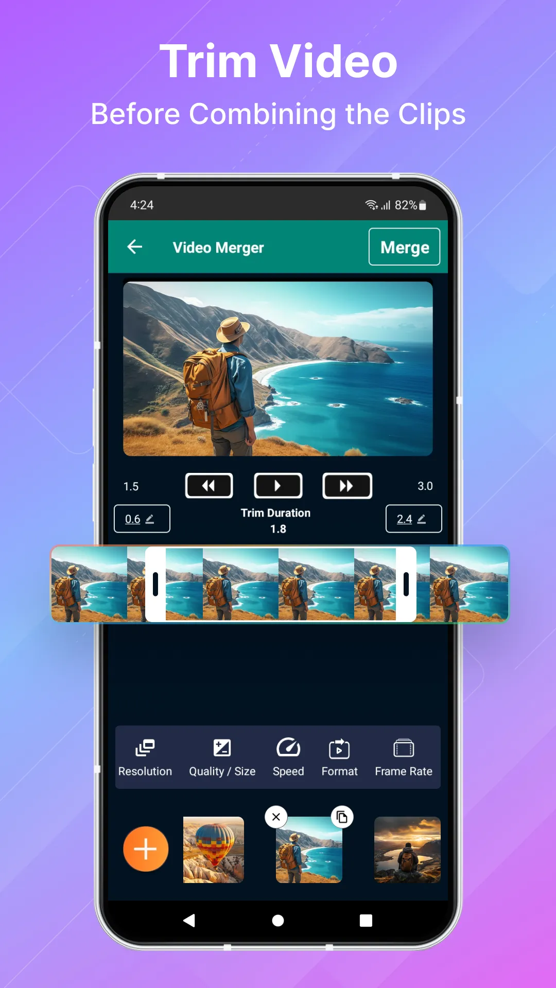 Video Merger, Joiner, Trimmer | Indus Appstore | Screenshot