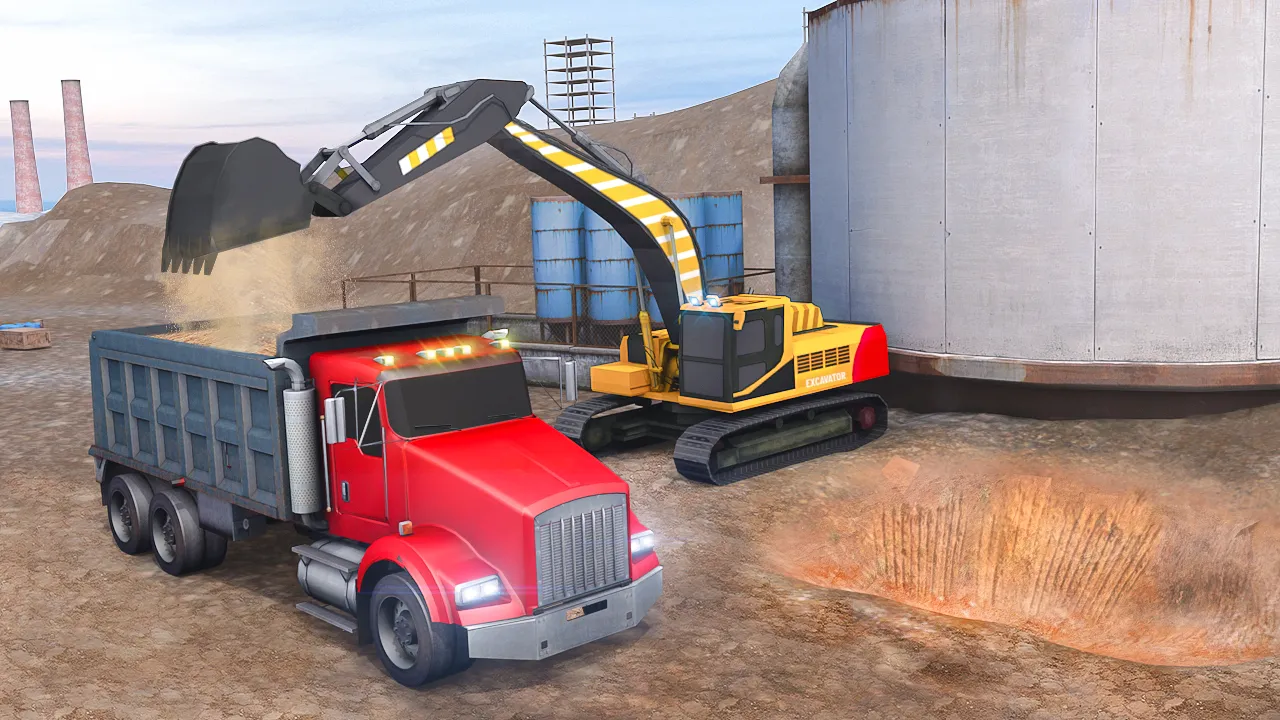 Excavator Construction Games | Indus Appstore | Screenshot