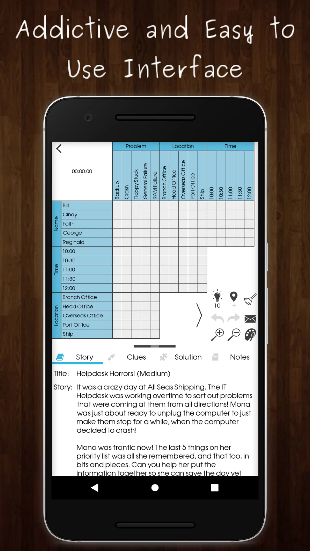 LoGriP (Logic Grid Puzzles) | Indus Appstore | Screenshot