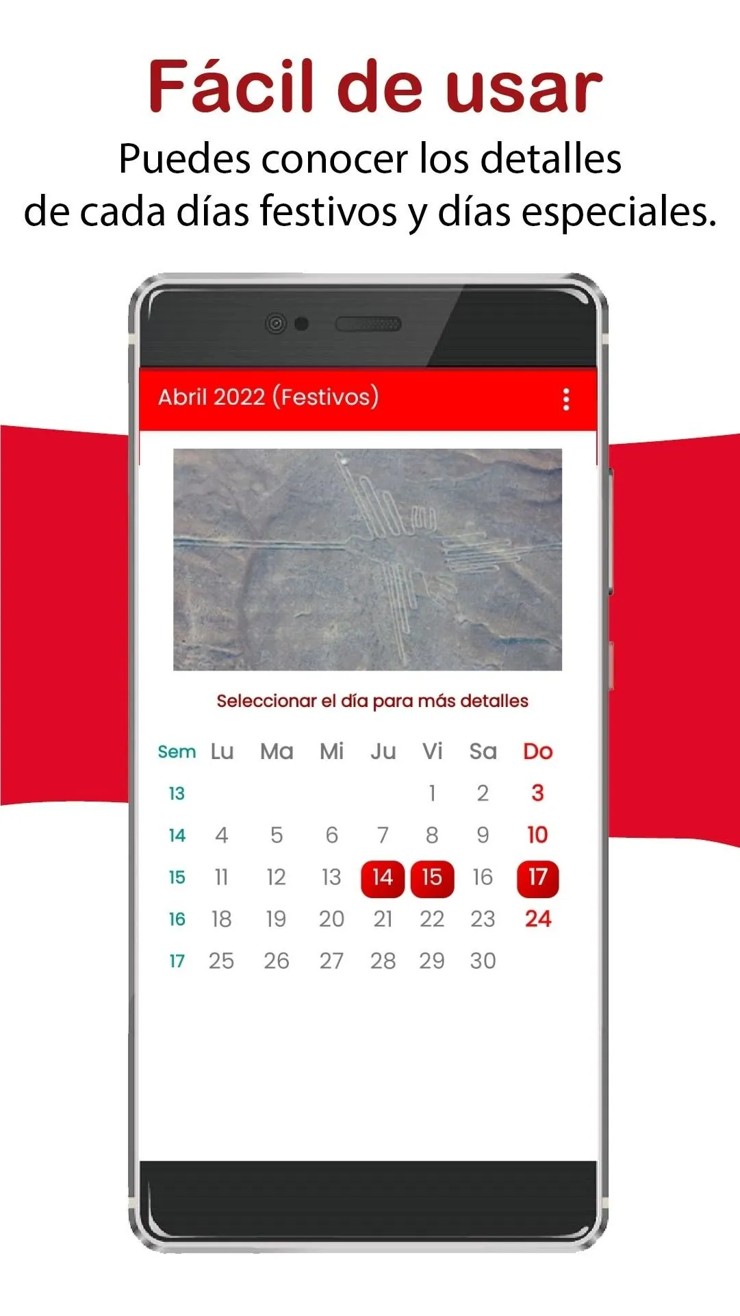 Calendario de Perú 2024 | Indus Appstore | Screenshot