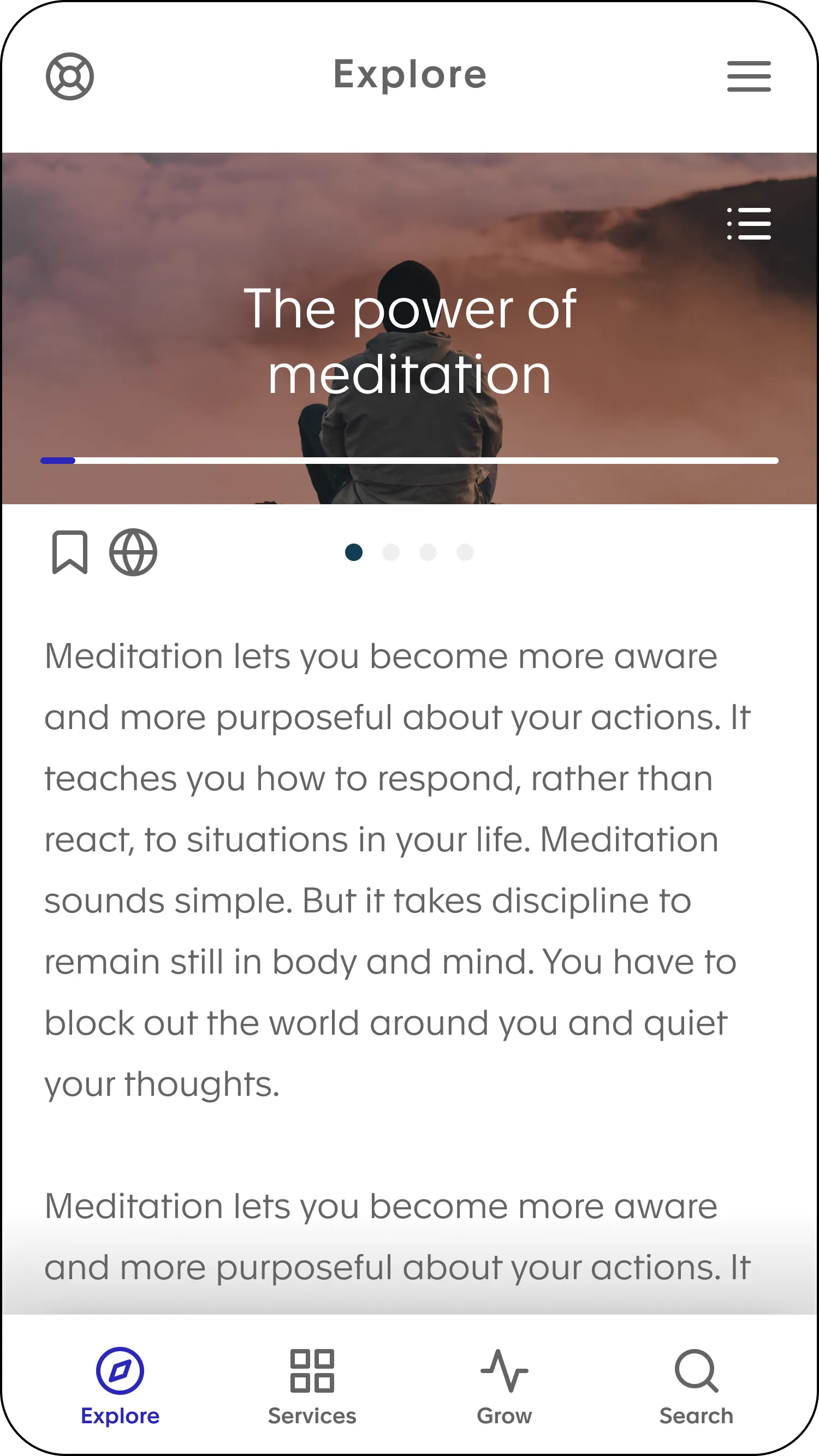 Lyra Wellbeing Hub | Indus Appstore | Screenshot