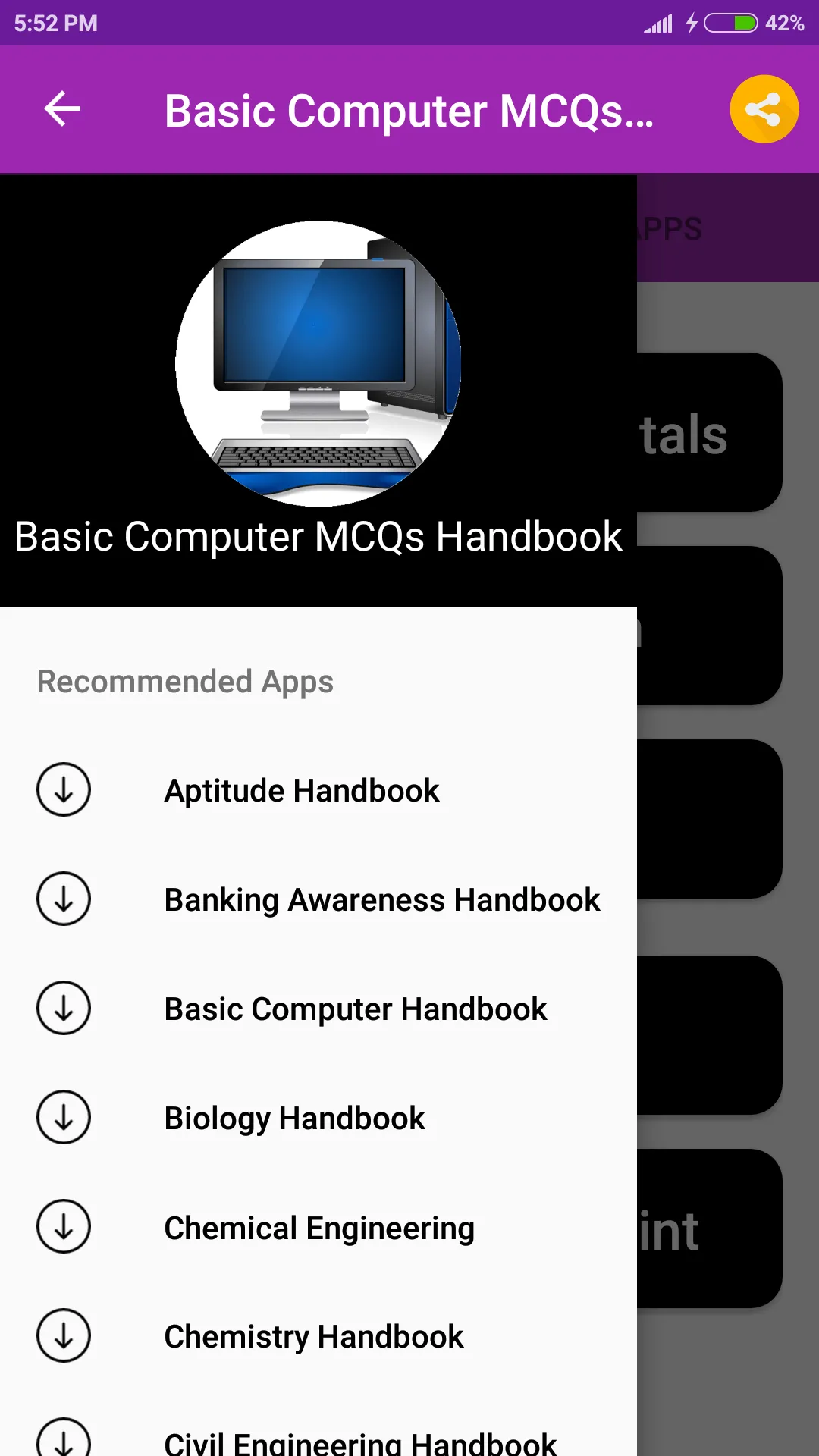 Basic Computer Handbook | Indus Appstore | Screenshot