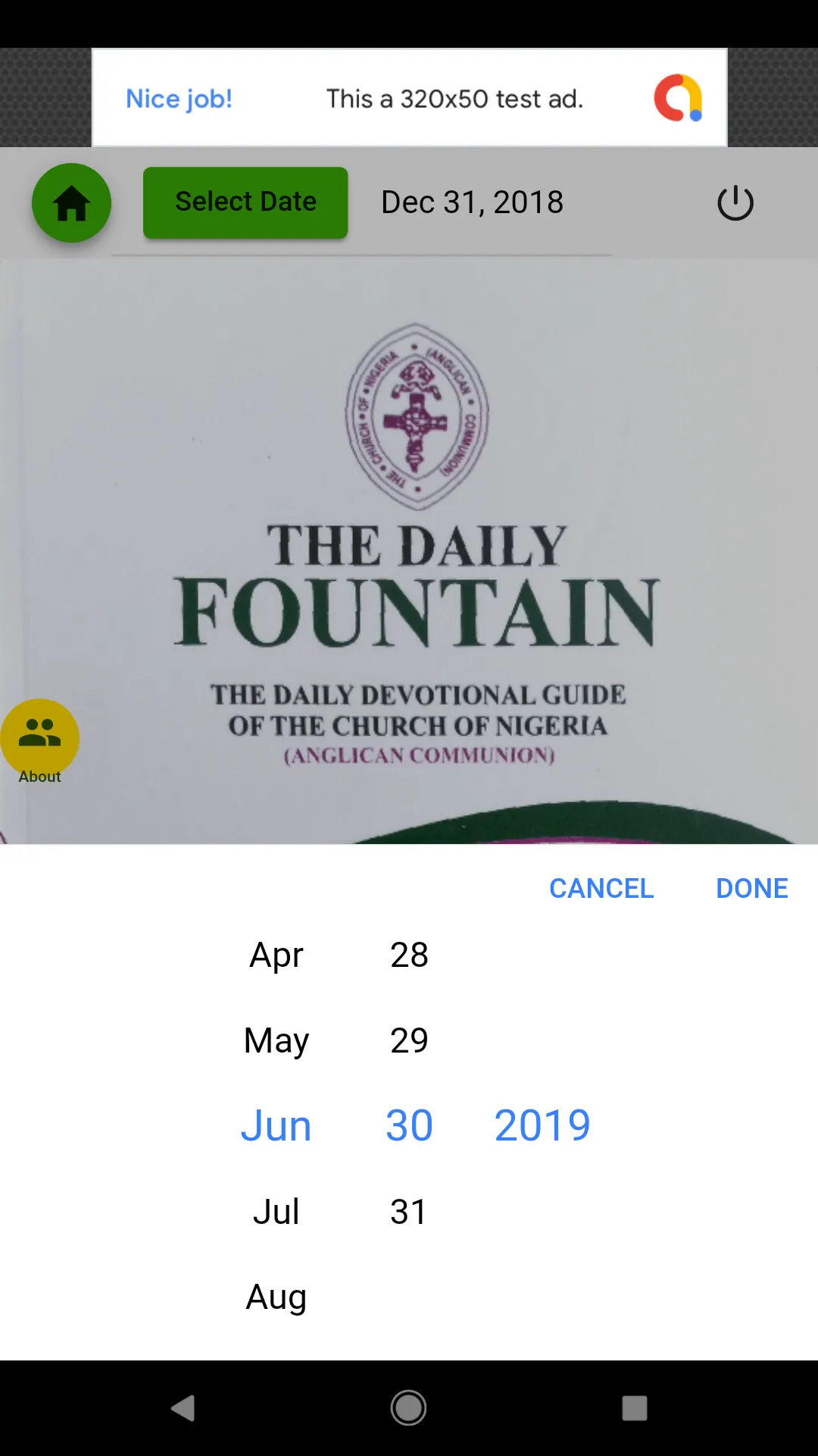 The Daily Fountain Devotional | Indus Appstore | Screenshot