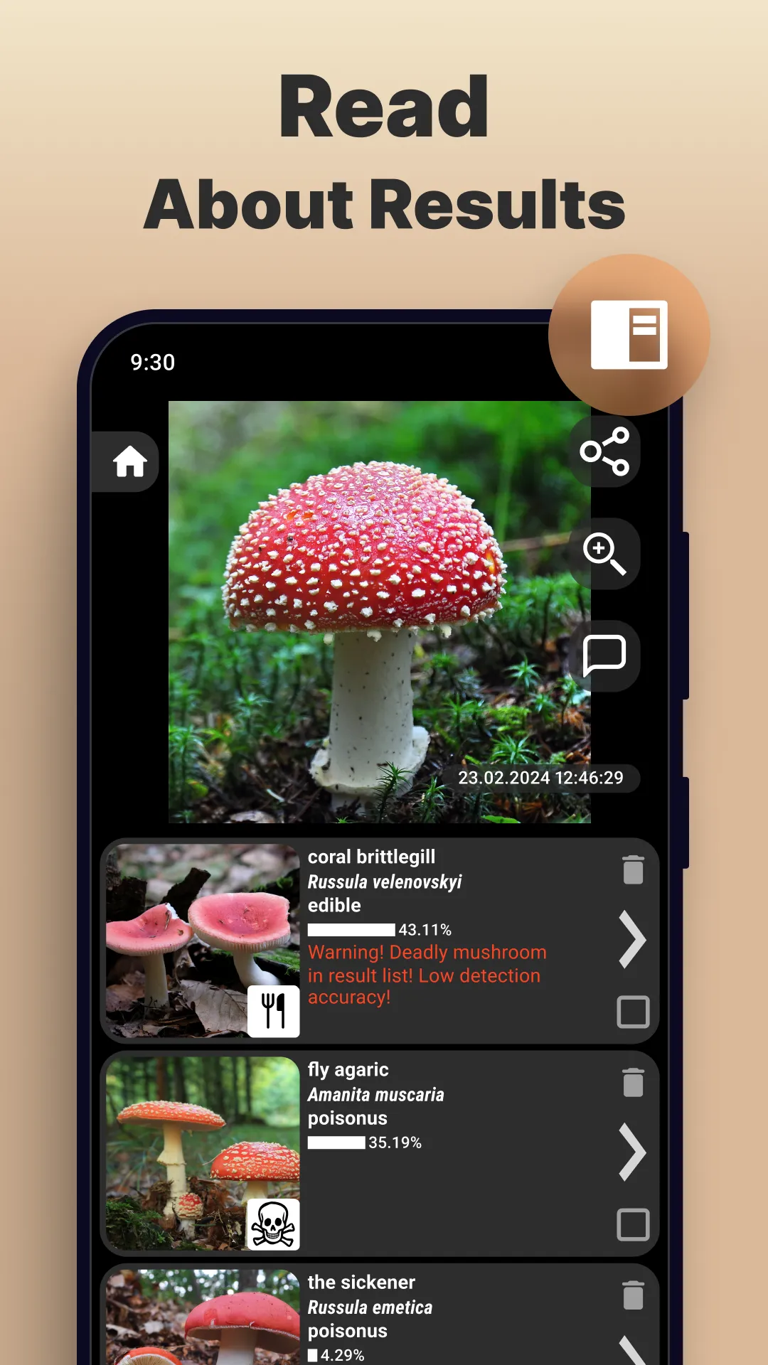 Mushroom Identification | Indus Appstore | Screenshot