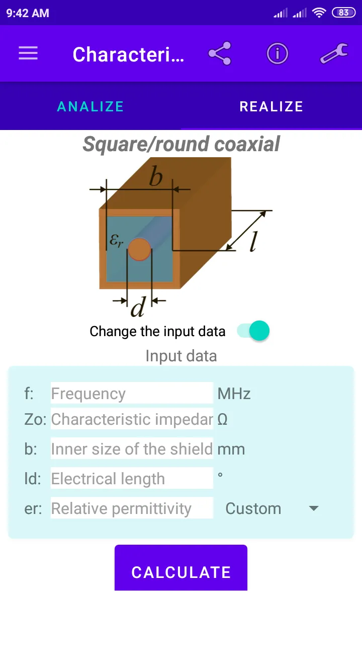 Characteristic impedance | Indus Appstore | Screenshot