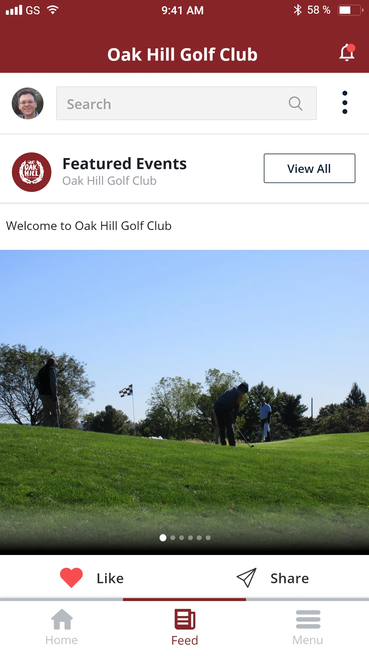 Oak Hill Golf Club | Indus Appstore | Screenshot