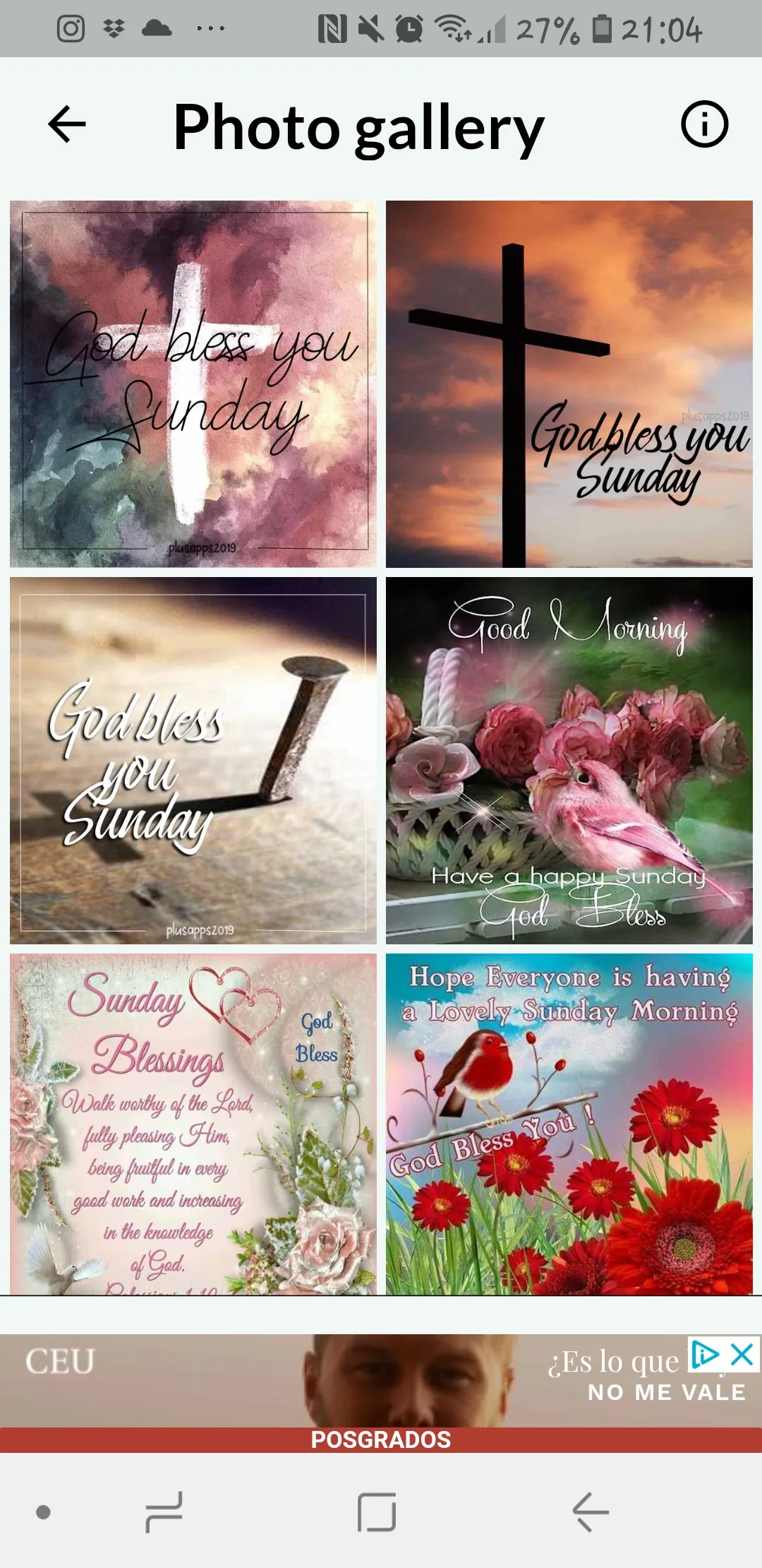 Sunday Blessings | Indus Appstore | Screenshot