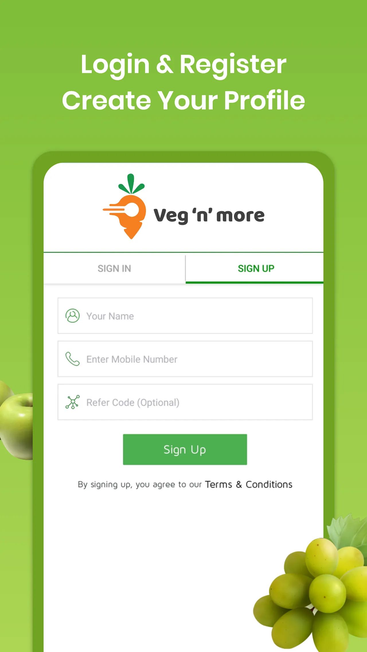 Veg n more - Grocery App | Indus Appstore | Screenshot