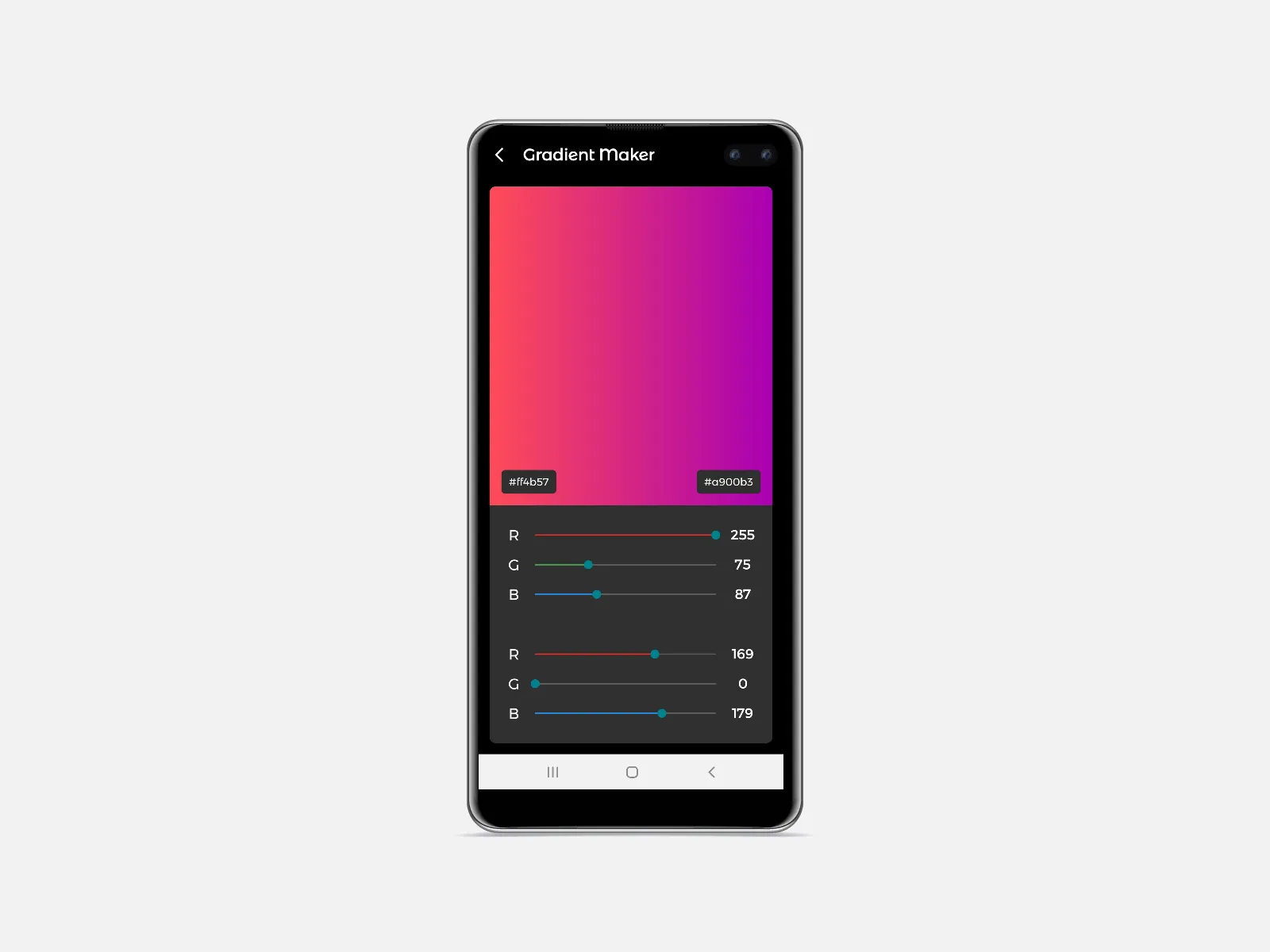 Color Palette by Linpack | Indus Appstore | Screenshot