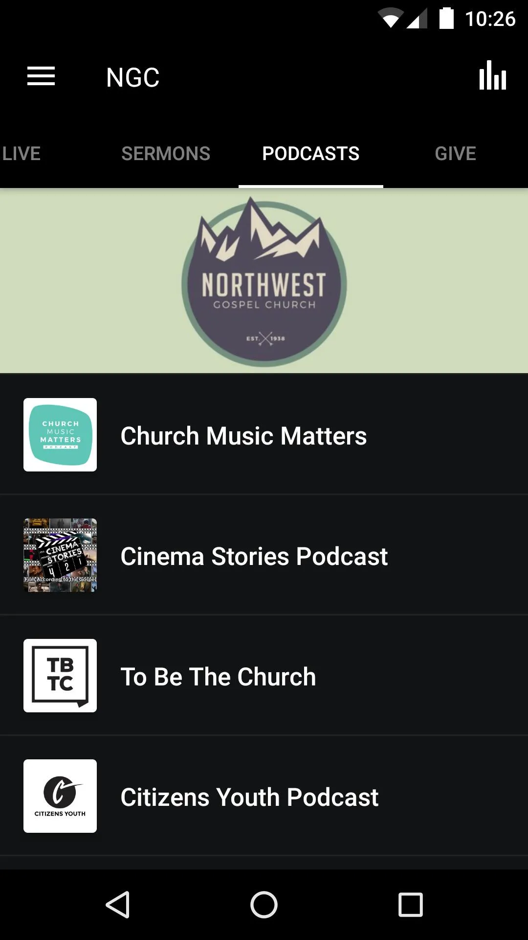 Northwest Gospel Church | Indus Appstore | Screenshot