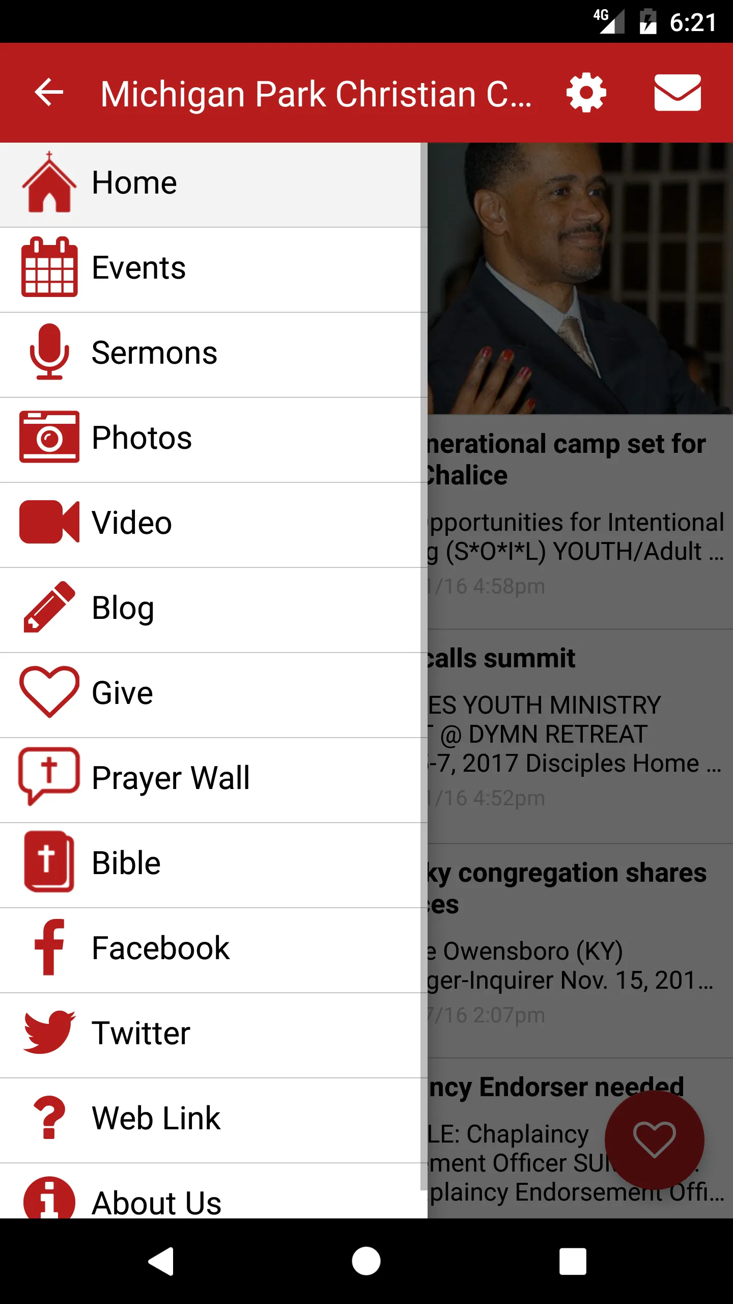 Michigan Park Christian Church | Indus Appstore | Screenshot