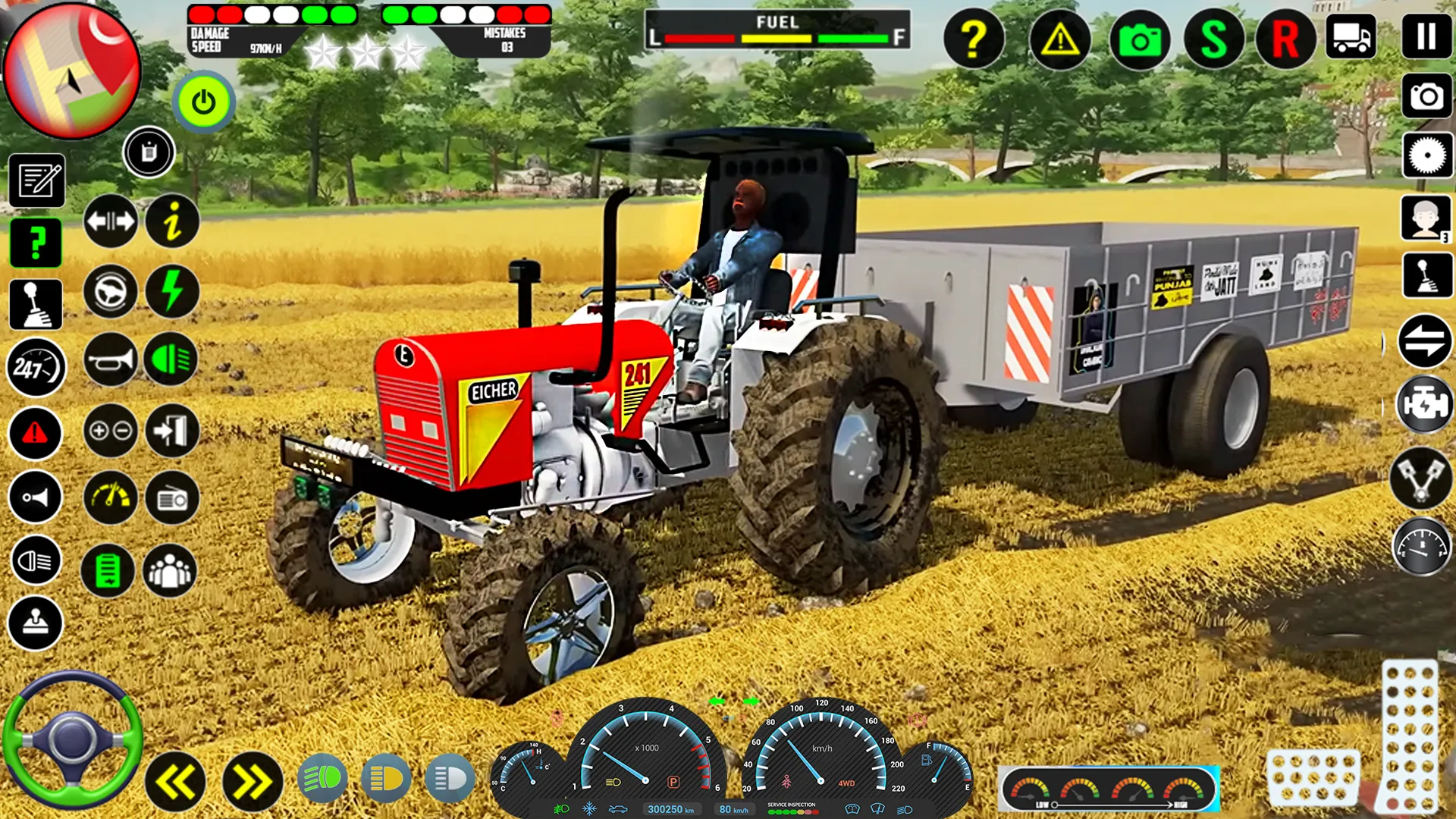 Tractor game 3d Indian Tractor | Indus Appstore | Screenshot