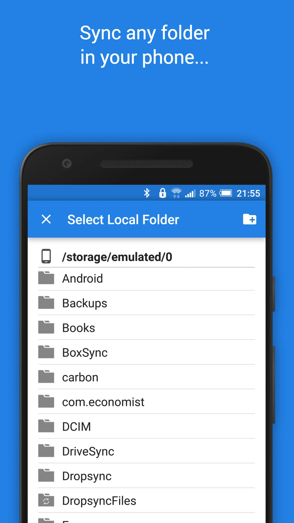 Dropsync: Autosync for Dropbox | Indus Appstore | Screenshot