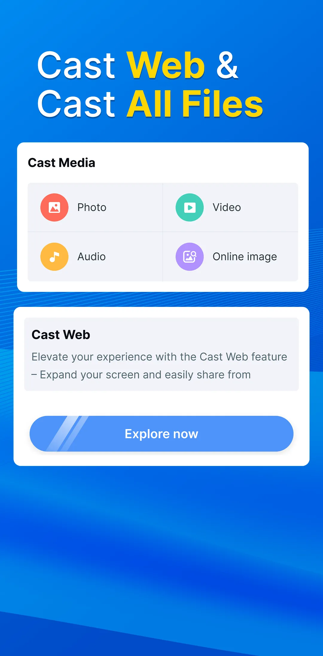 Cast to TV, Chromecast TV Cast | Indus Appstore | Screenshot