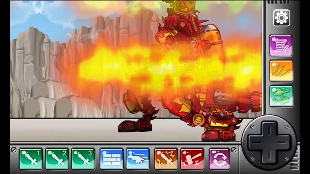 Fire Tyrannosaurus- Dino Robot | Indus Appstore | Screenshot