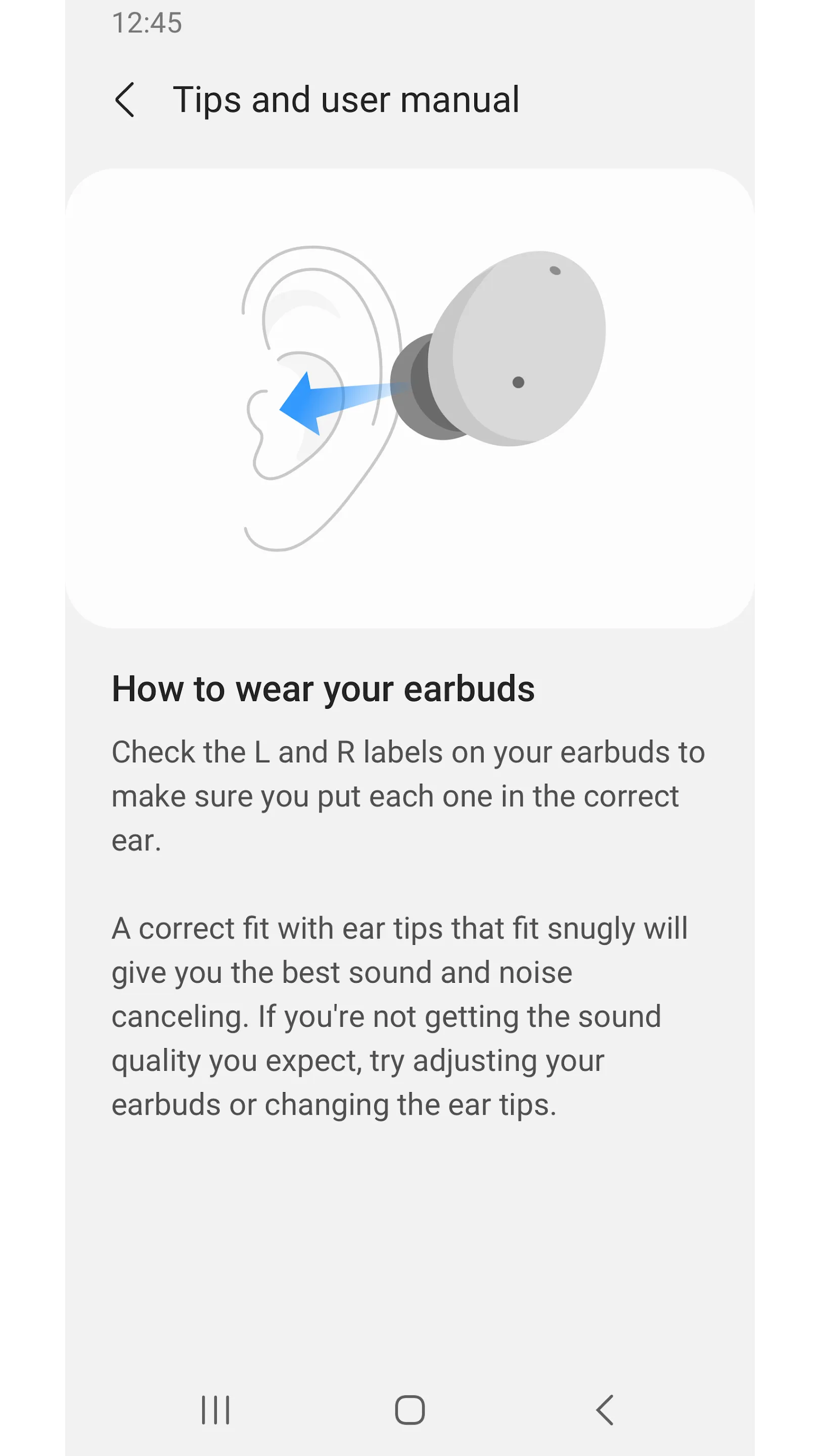 Galaxy Buds2 Manager | Indus Appstore | Screenshot