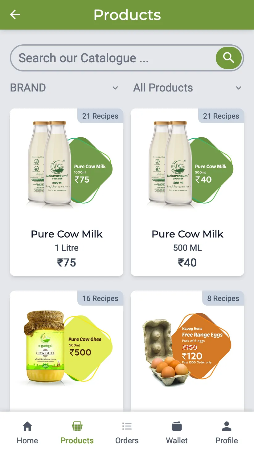 Uzhavarbumi: Pure Cow Milk App | Indus Appstore | Screenshot