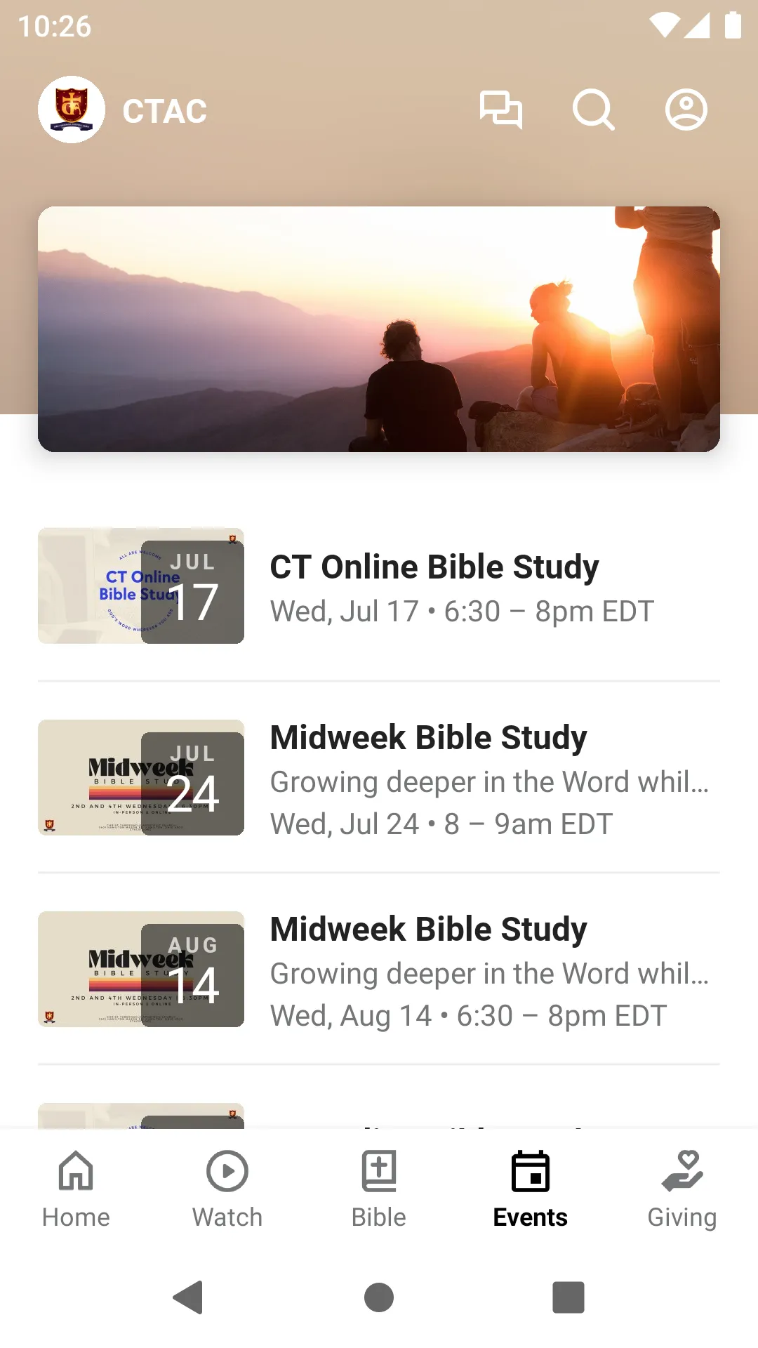 Christ Tabernacle Apostolic | Indus Appstore | Screenshot