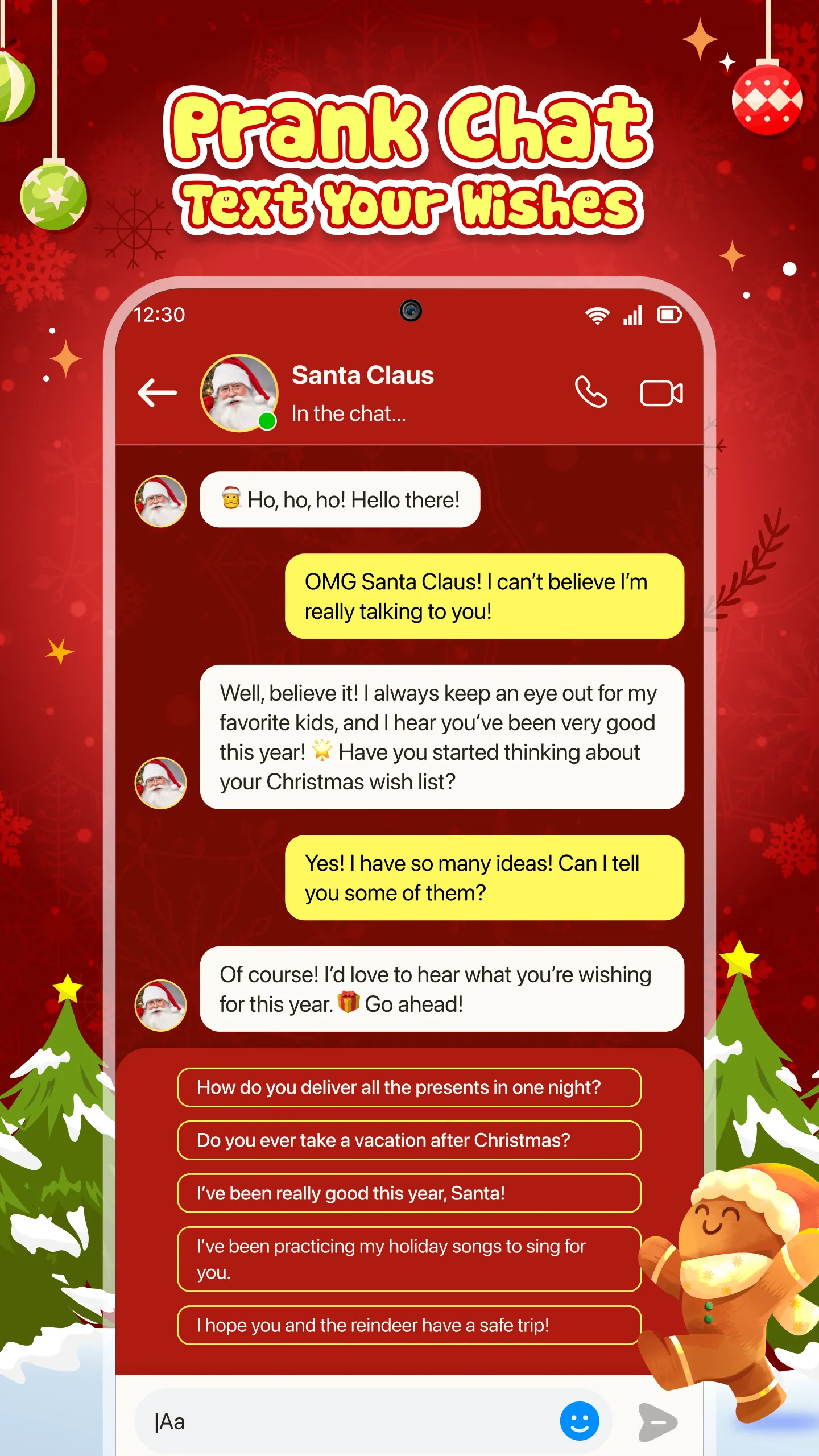 Call Santa Claus & Prank Call | Indus Appstore | Screenshot
