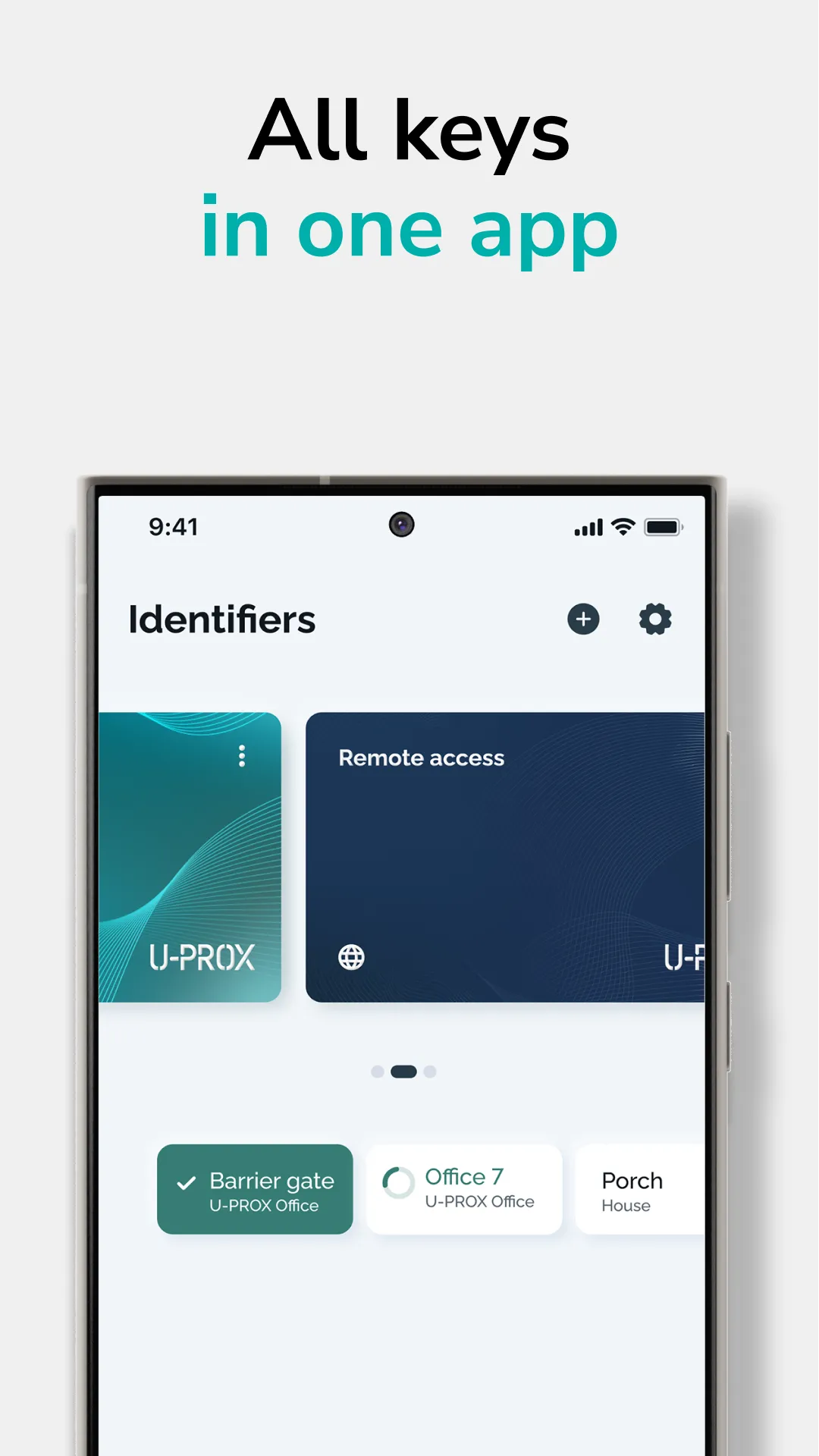 U-Prox Mobile ID | Indus Appstore | Screenshot