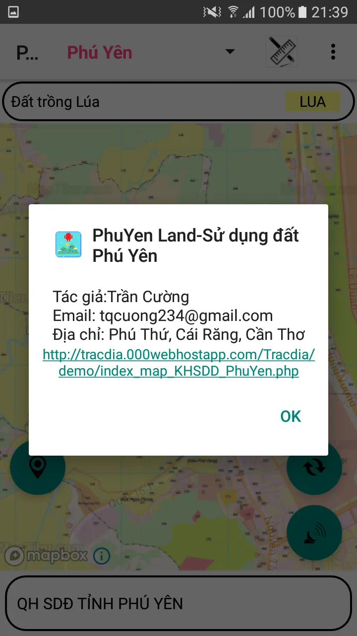 QH sử dụng đất Phú Yên | Indus Appstore | Screenshot