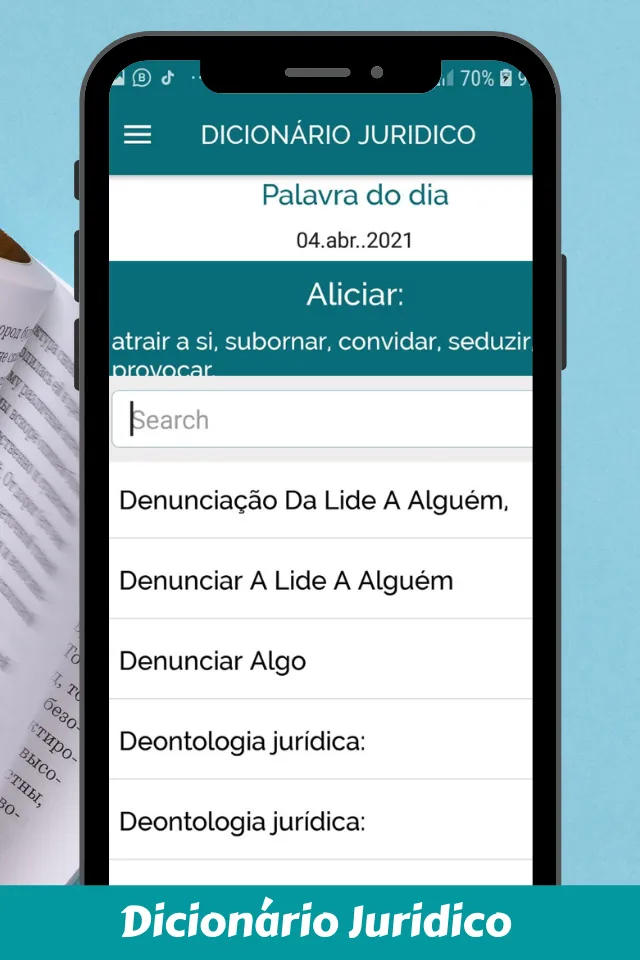 Dicionário Juridico português | Indus Appstore | Screenshot