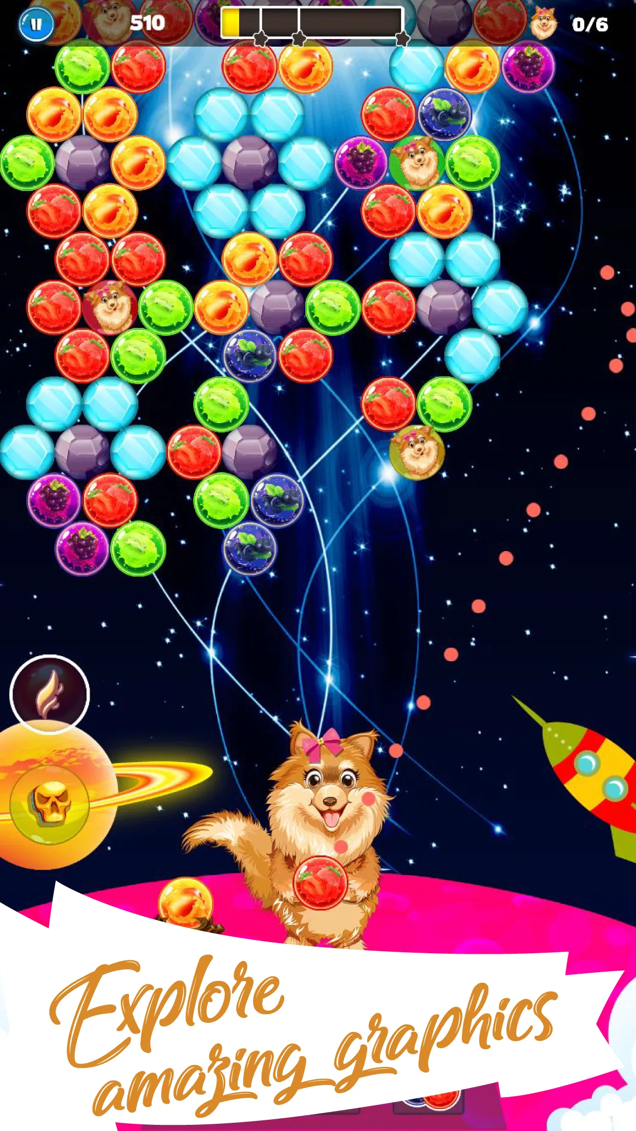 Bubble Shooter Game - Doggy | Indus Appstore | Screenshot