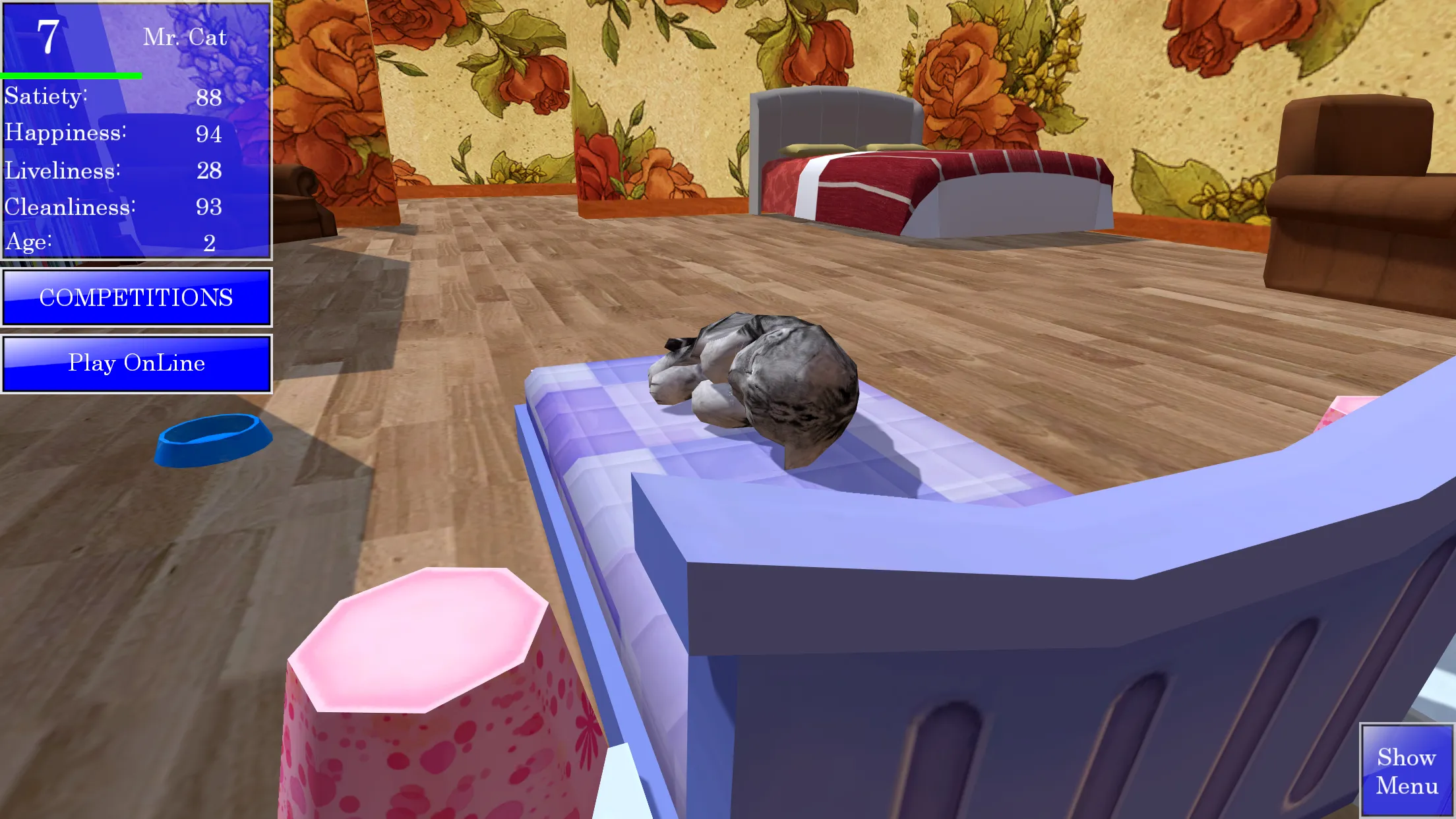 Cute Pocket Cat 3D | Indus Appstore | Screenshot