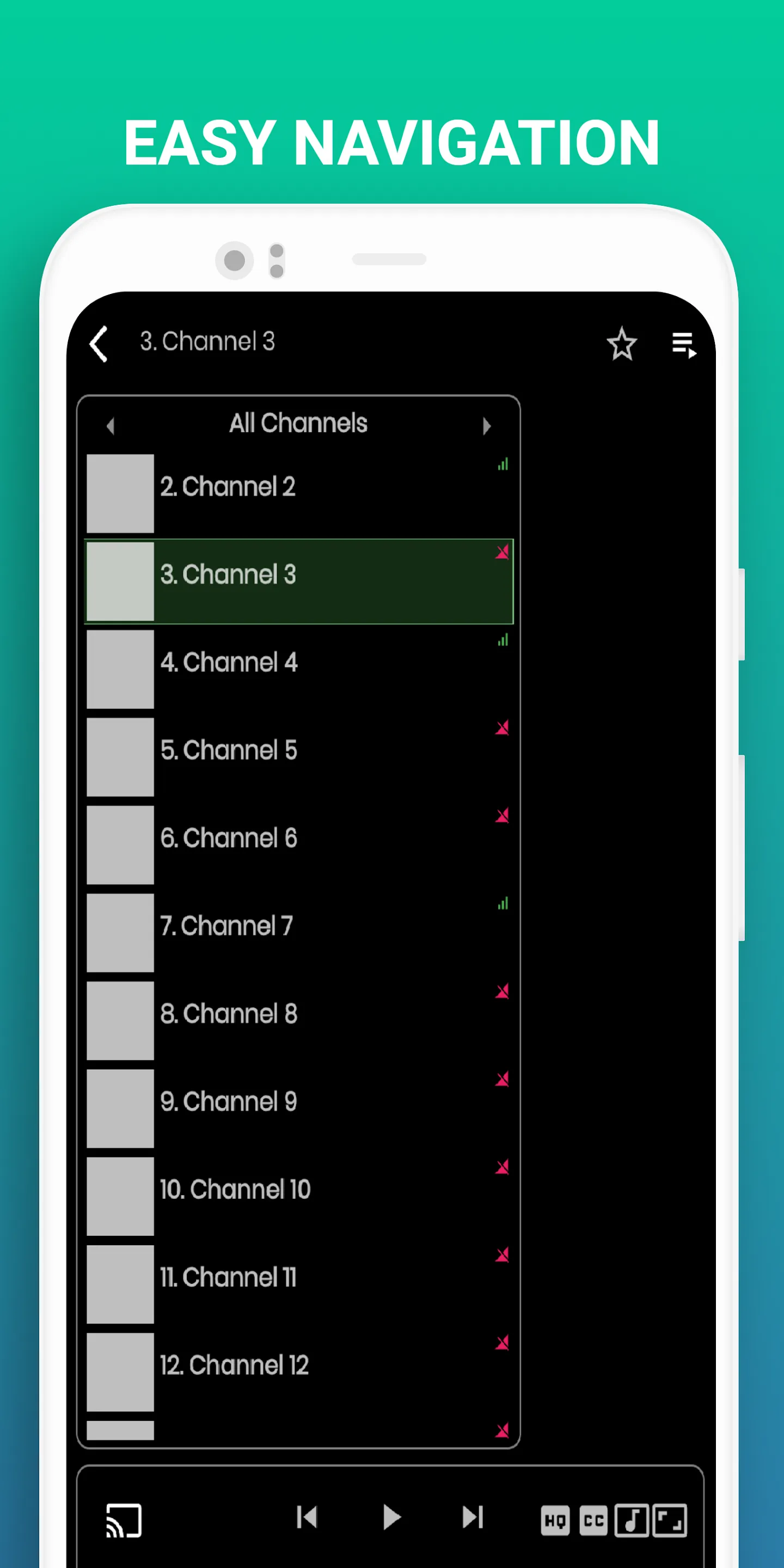 3In1 IPTV - M3U Play Edit Test | Indus Appstore | Screenshot