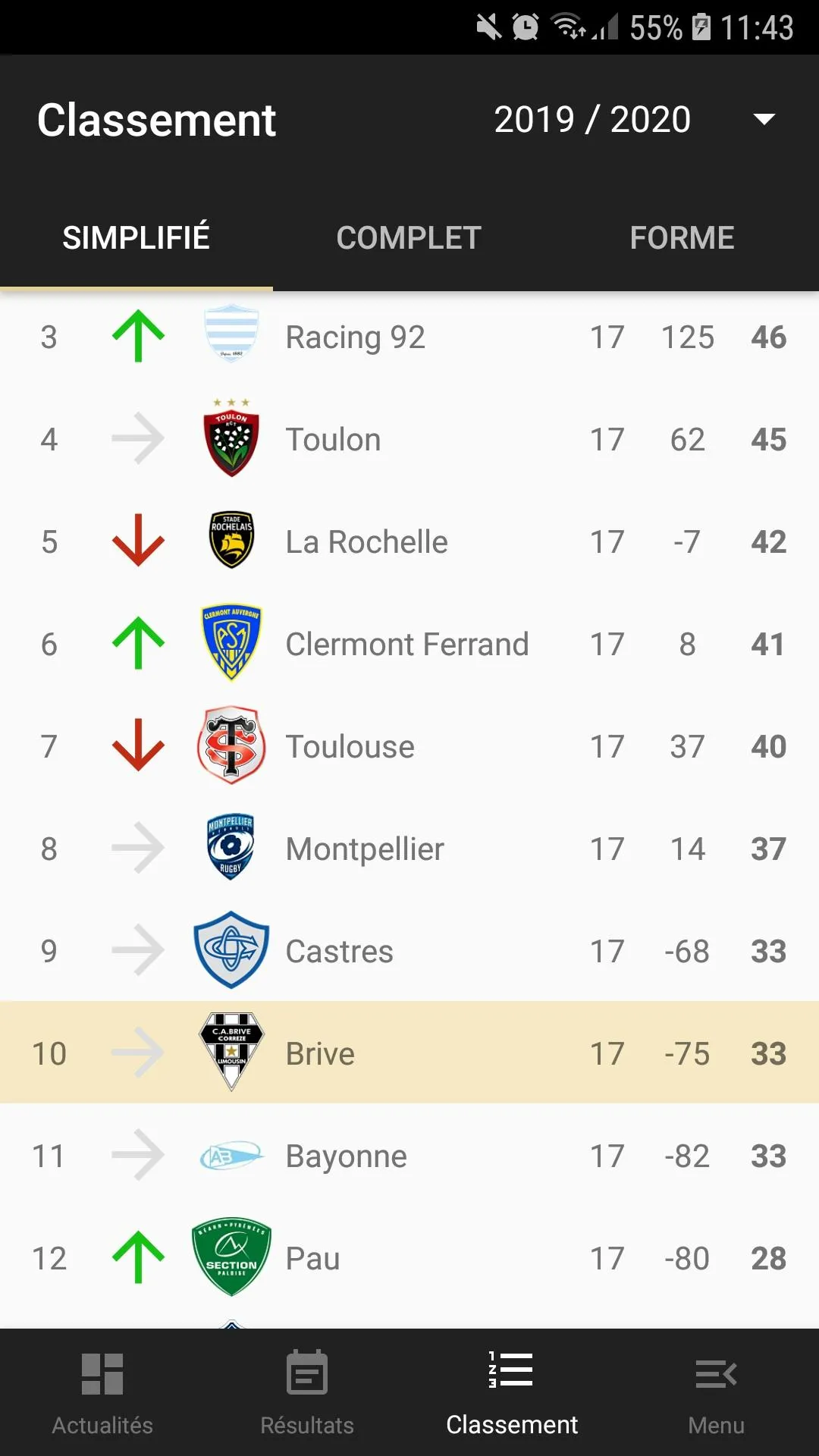 Allez Brive Rugby | Indus Appstore | Screenshot