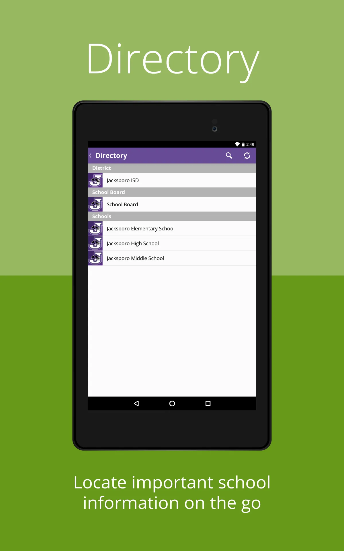 Jacksboro ISD | Indus Appstore | Screenshot