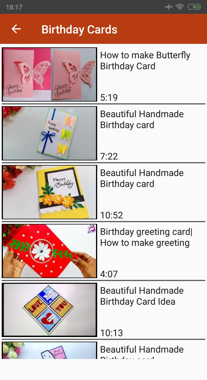 DIY Greeting Cards Idea Videos | Indus Appstore | Screenshot