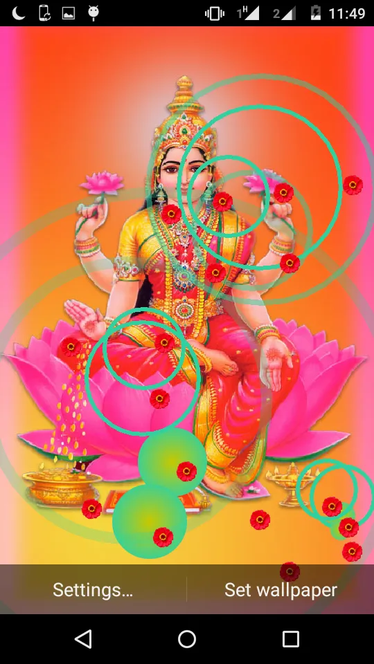 Lakshmi Mata Live Wallpaper | Indus Appstore | Screenshot