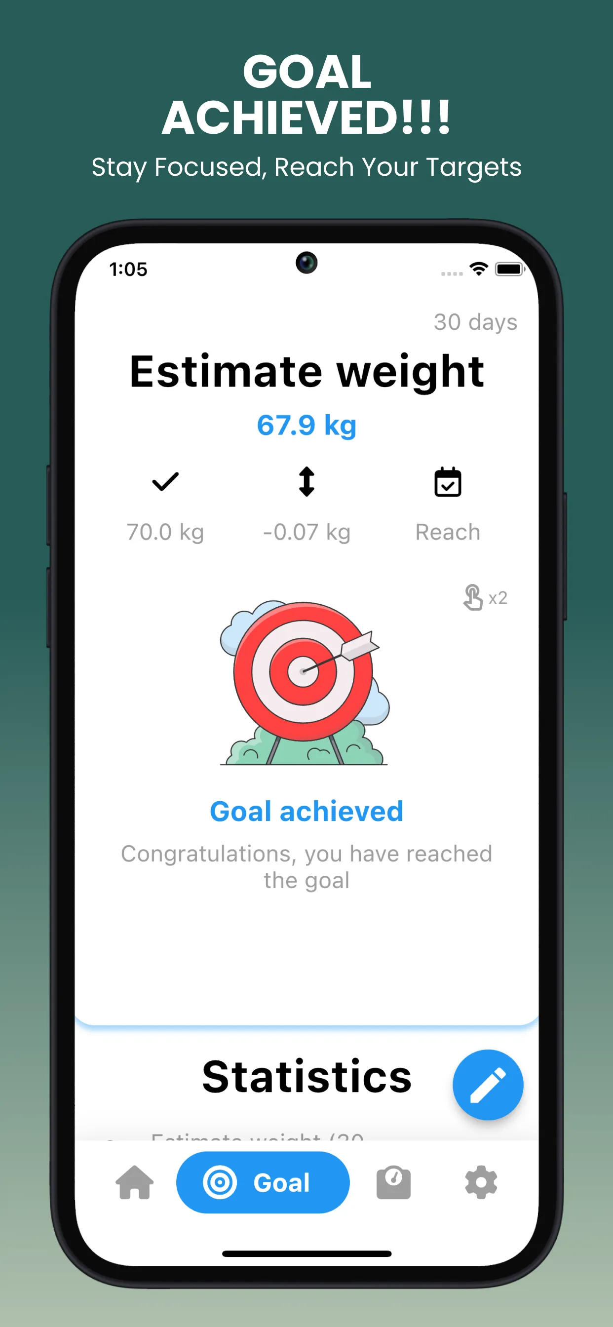 Weight Loss Tracker + | Indus Appstore | Screenshot