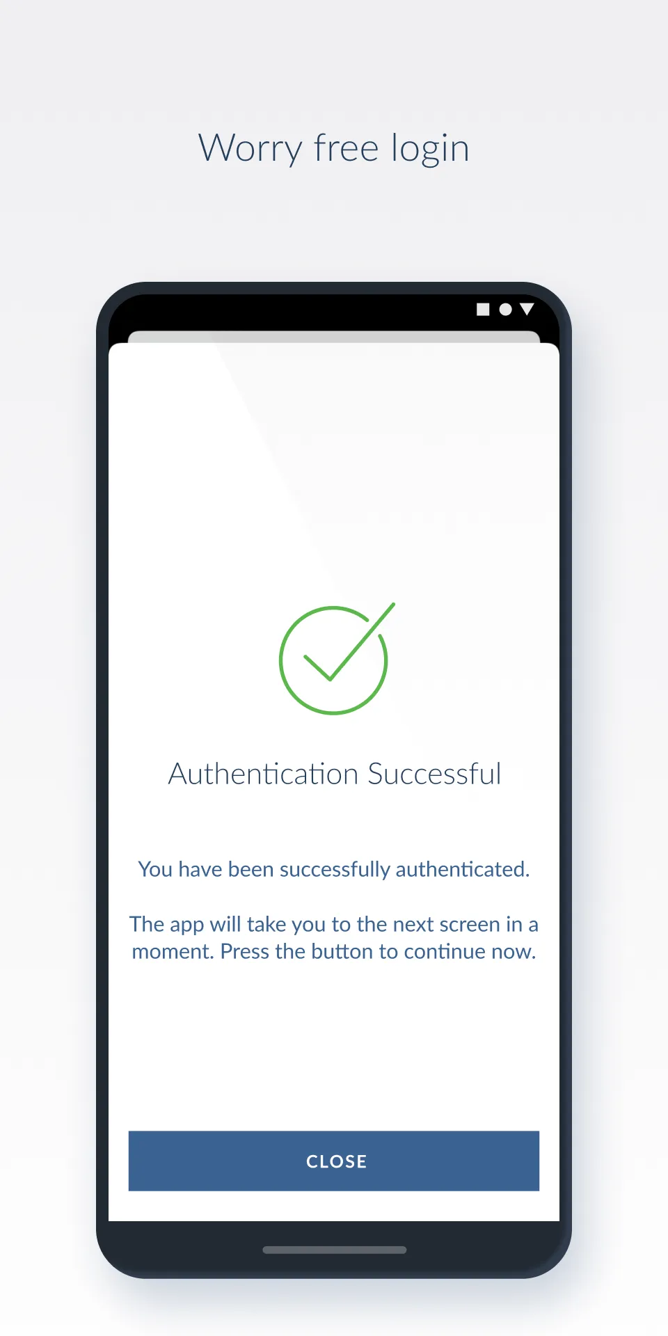 QVS Access - secure login | Indus Appstore | Screenshot