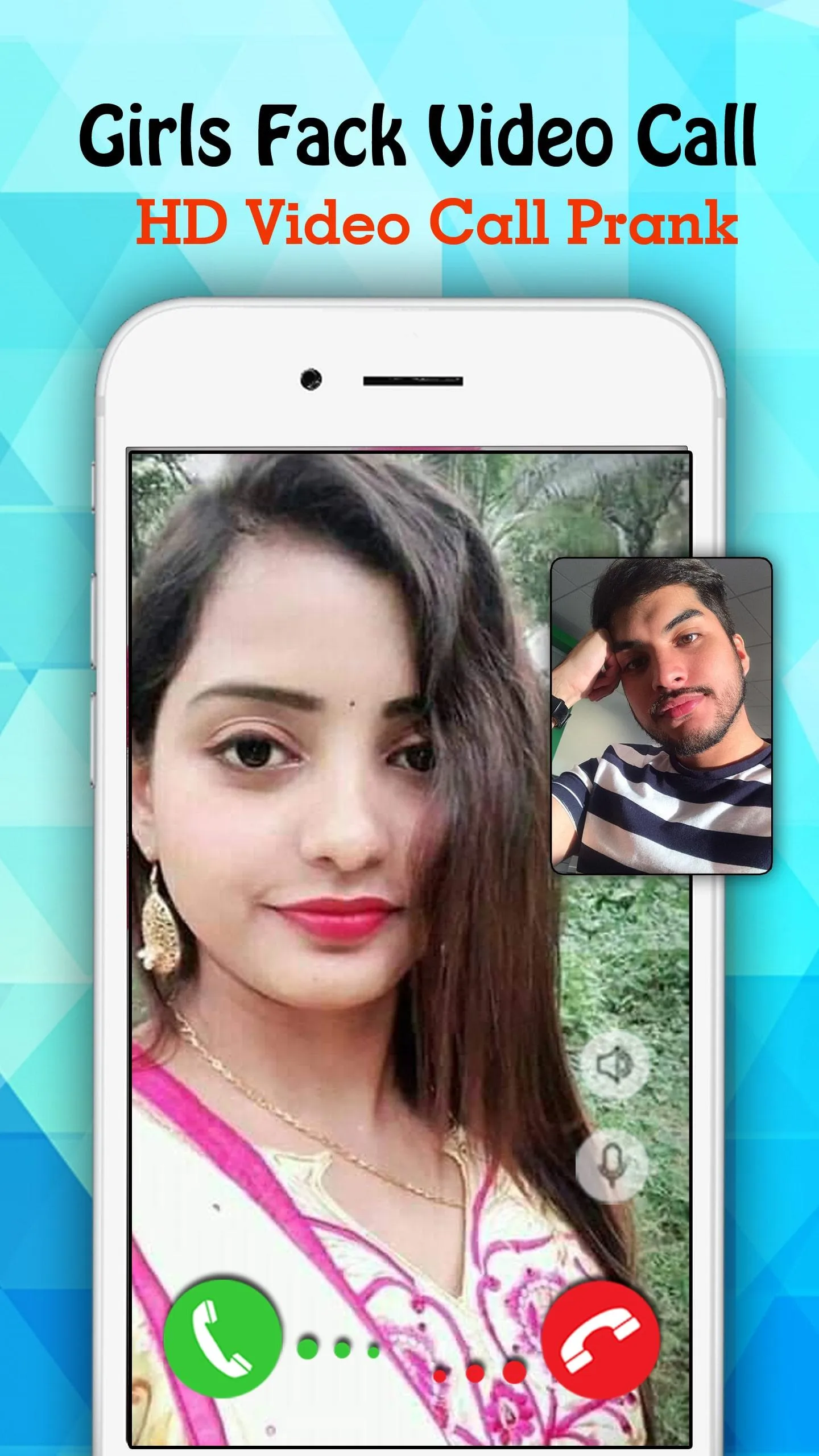 Girl Fake video Call, Prank | Indus Appstore | Screenshot