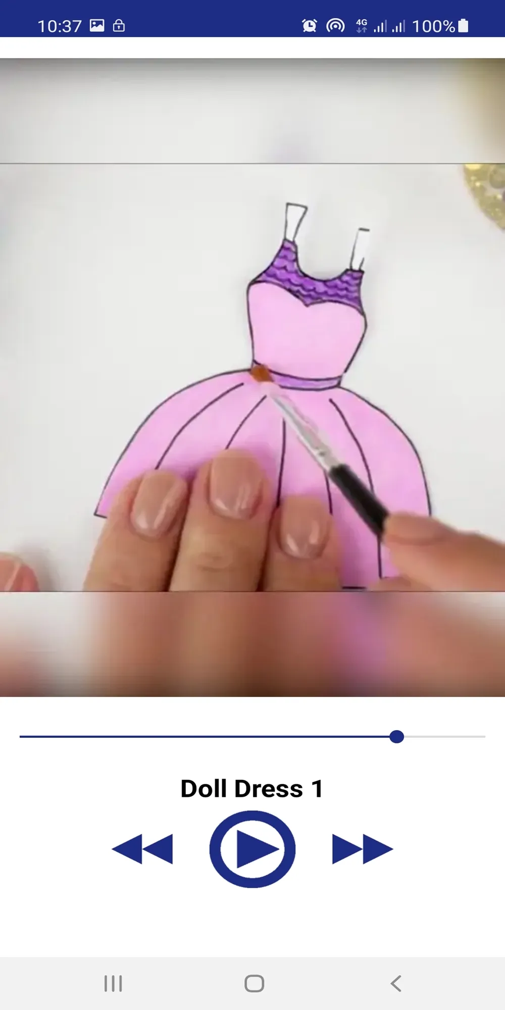 DIY Paper Doll Dress Up Making | Indus Appstore | Screenshot