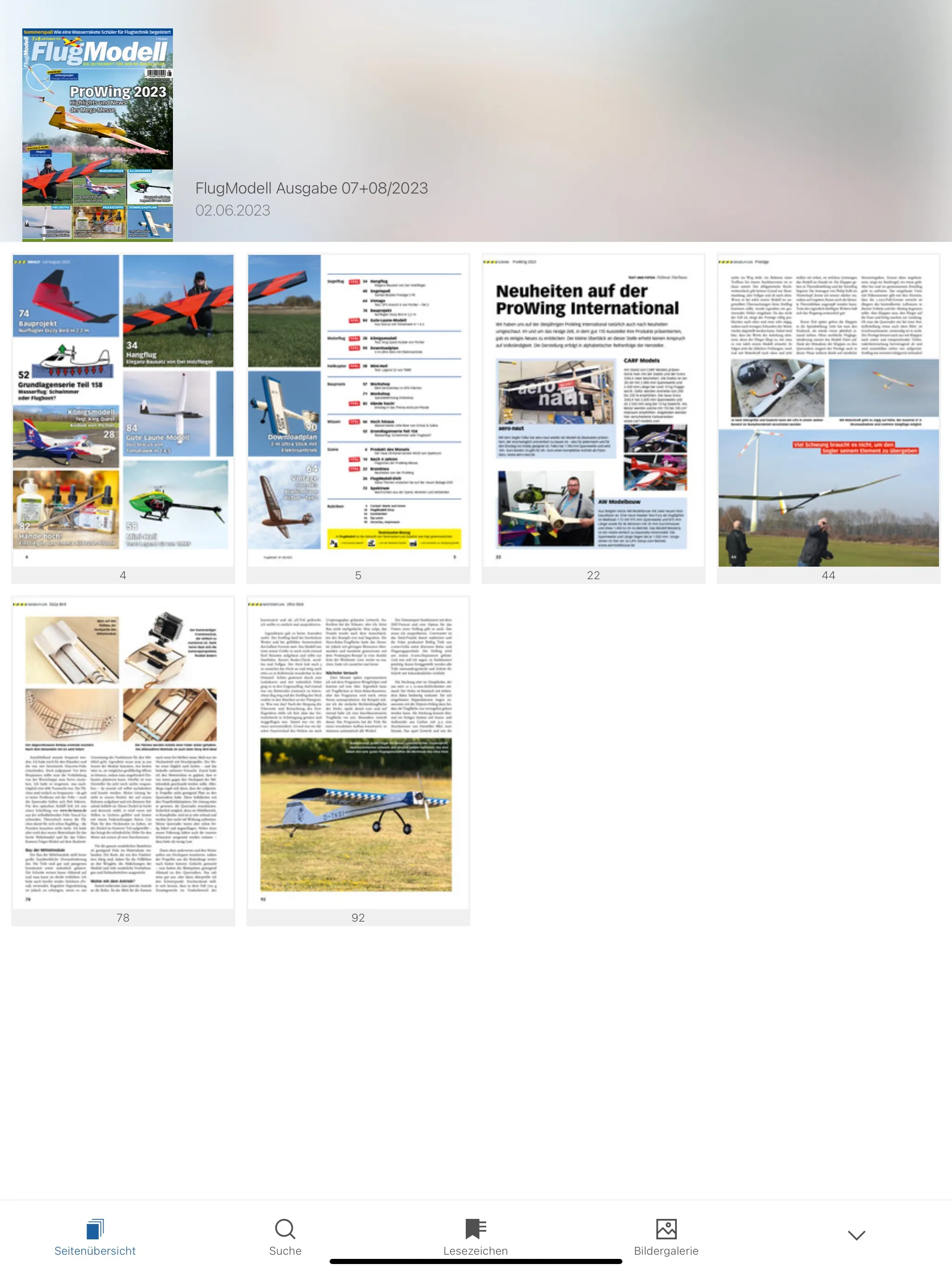 FlugModell Kiosk | Indus Appstore | Screenshot