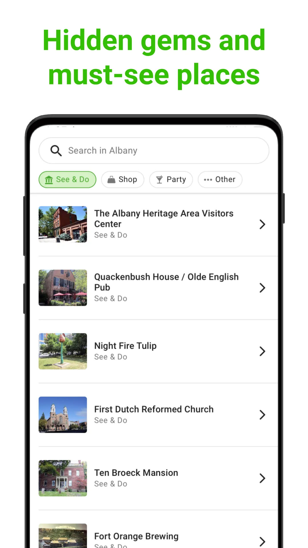 Albany Tour Guide:SmartGuide | Indus Appstore | Screenshot