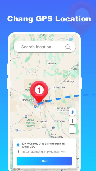 Fake GPS: Spoof Location | Indus Appstore | Screenshot