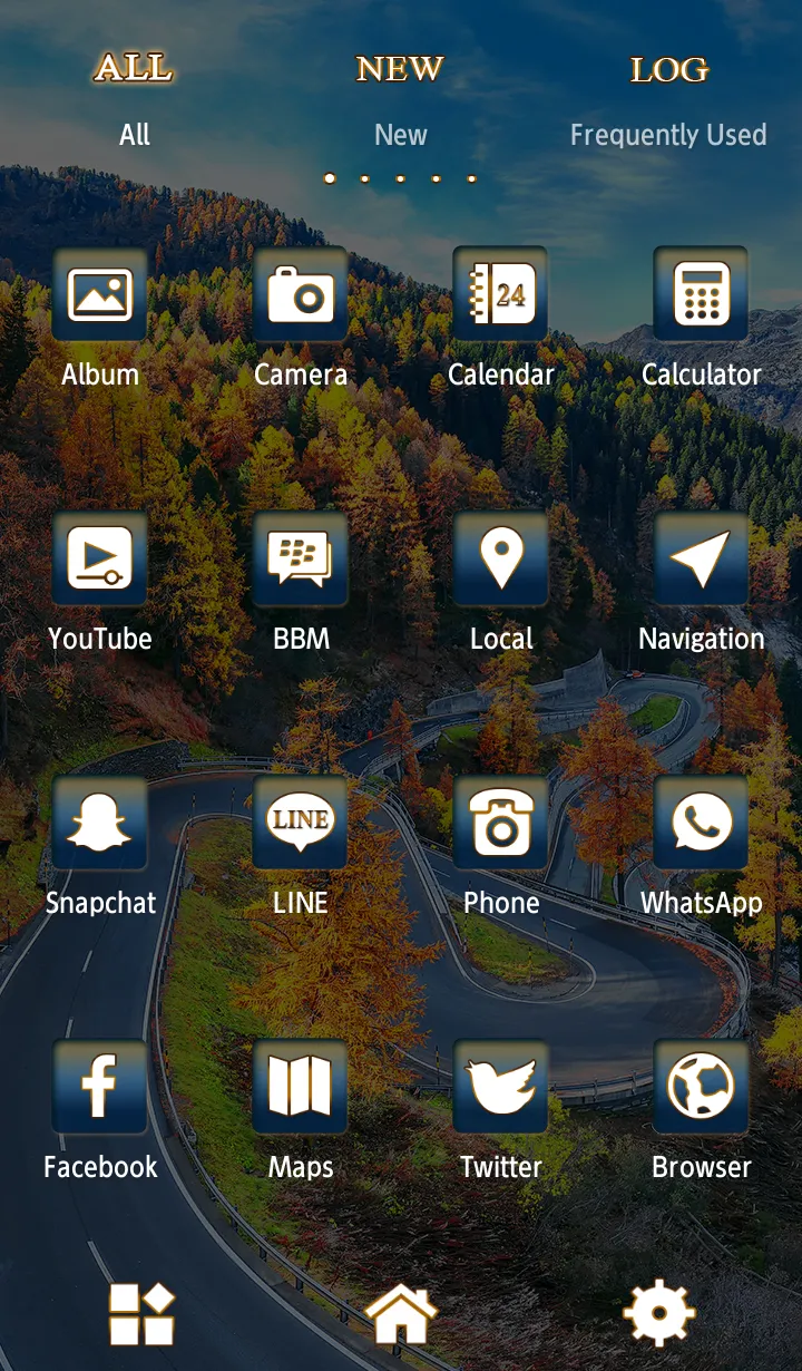 Autumn Mountain Pass Theme | Indus Appstore | Screenshot