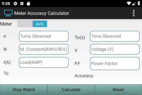 Energy Meter Accuracy | Indus Appstore | Screenshot