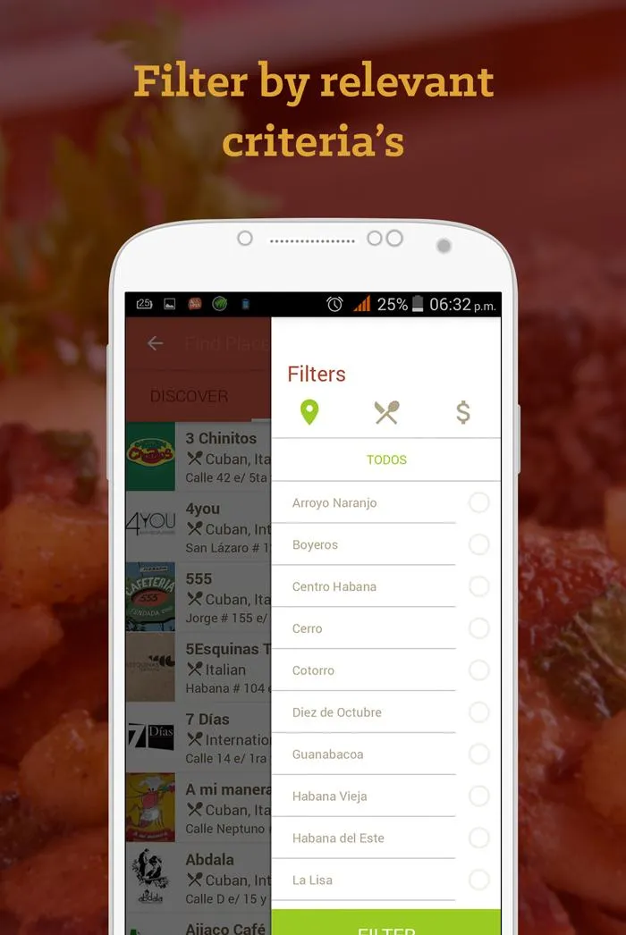 AlaMesa: eat and drink in Cuba | Indus Appstore | Screenshot